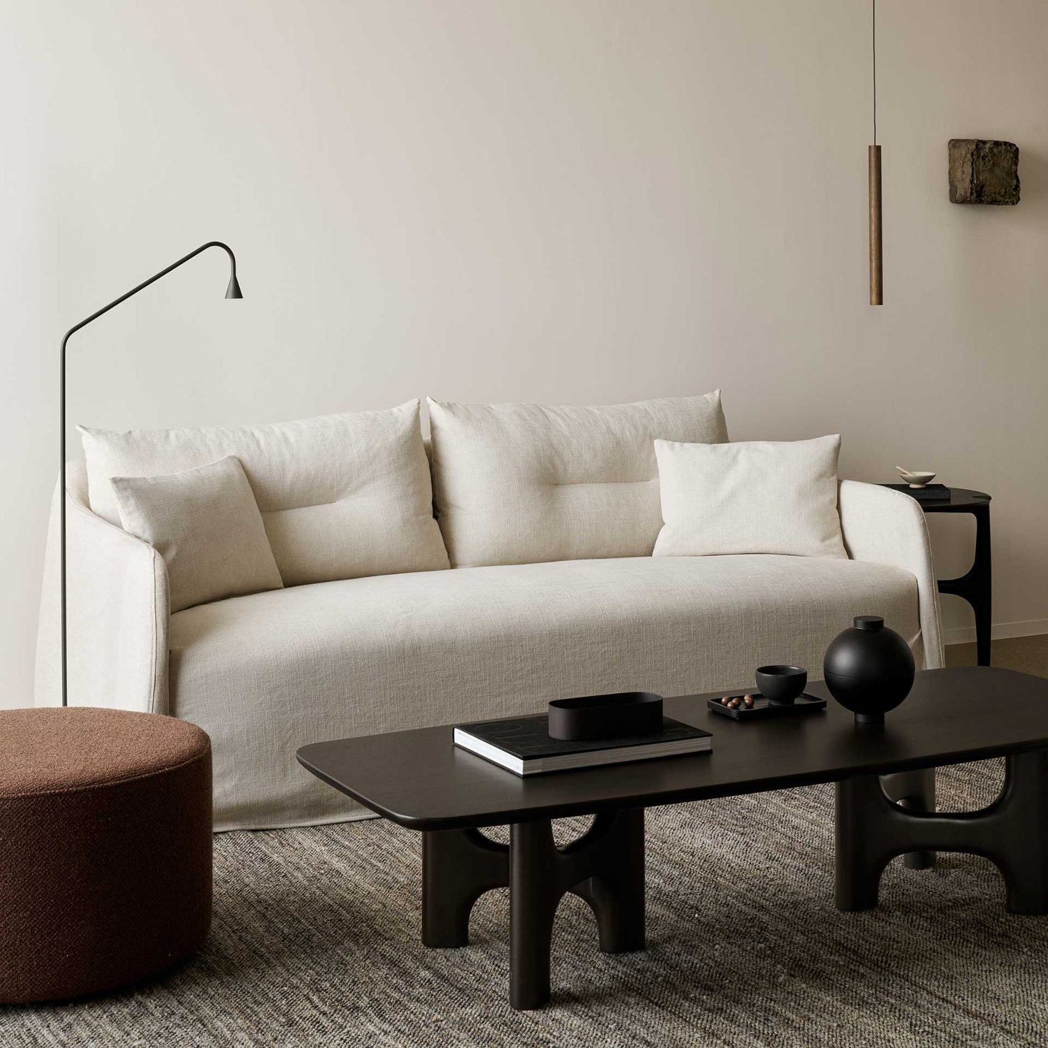 Ethnicraft - Flow Couchtisch mahagoni