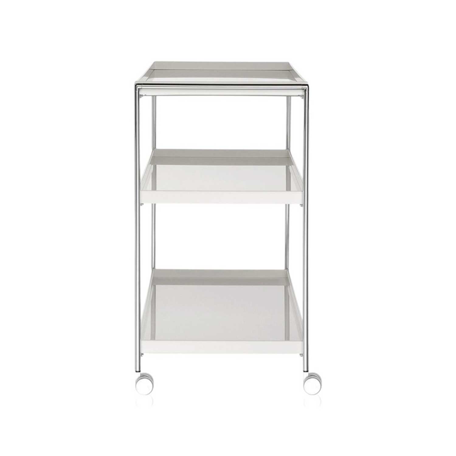 Kartell - Trays Servierwagen weiß