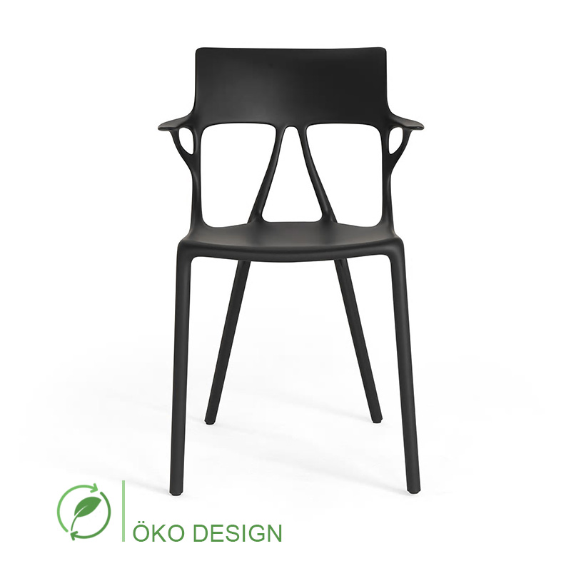 schwarz ai kartell armlehne stuhl 50541