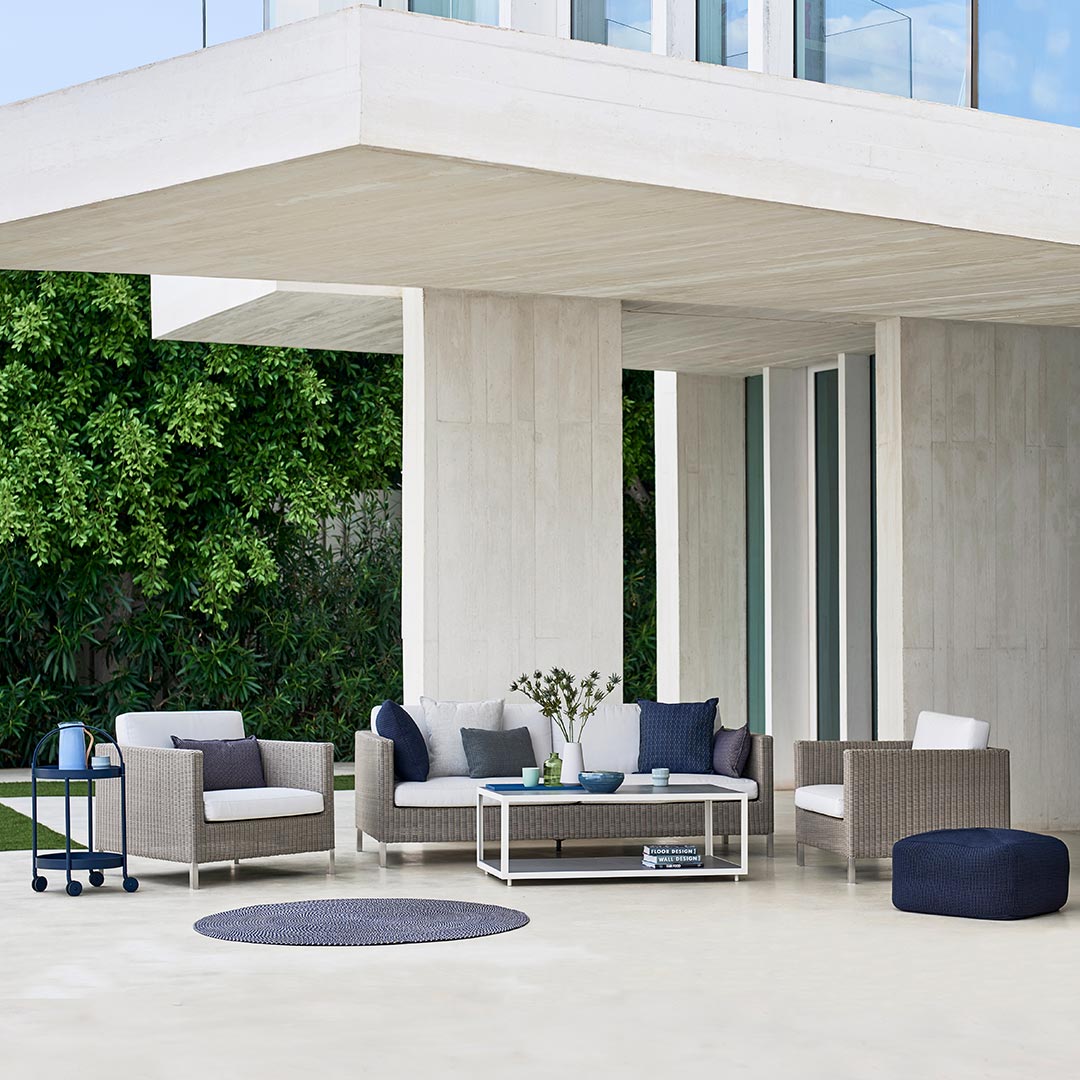 cane line level weiss couchtisch 78872