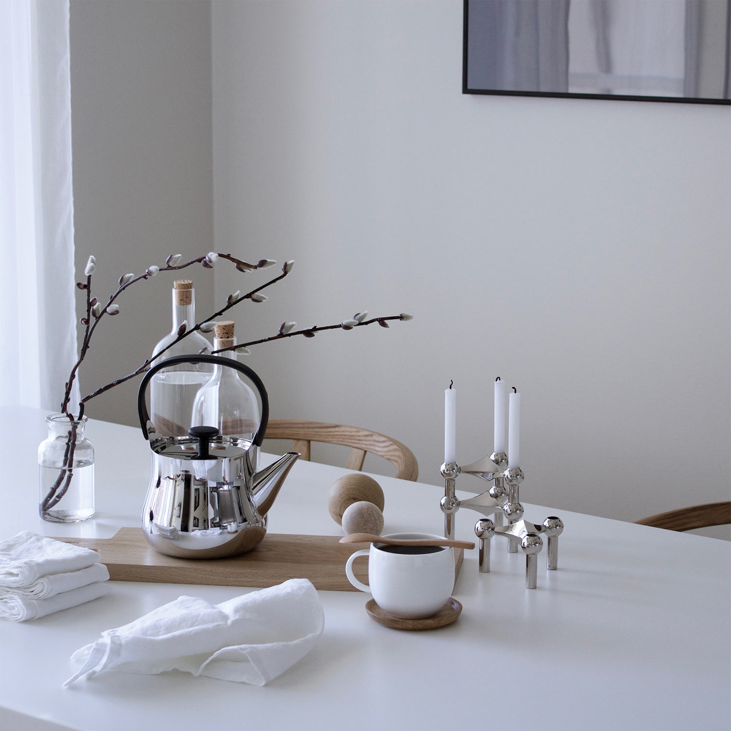 stoff nagel kerzen kerzenhalter 78271