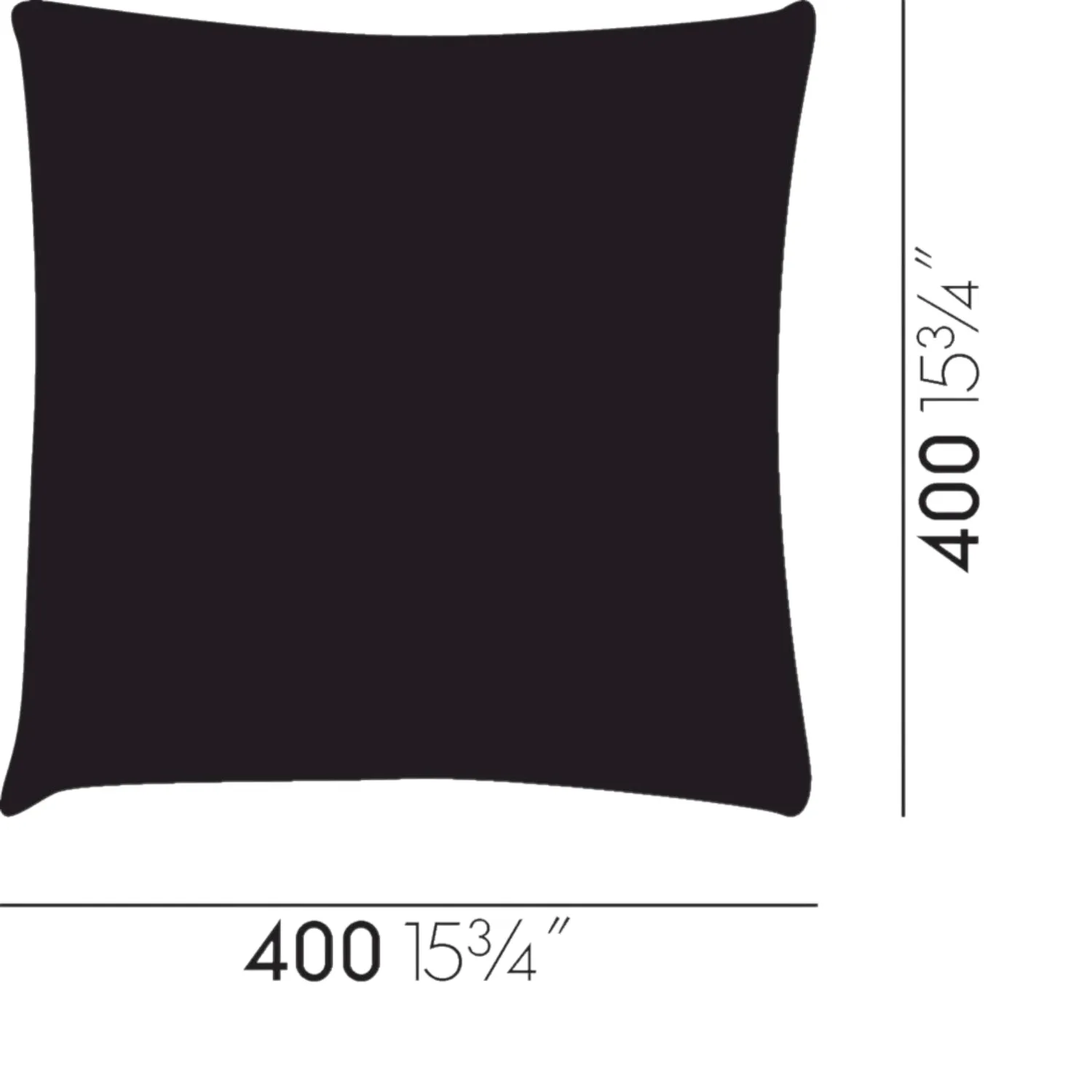 Vitra - Herringbone Kissen olive