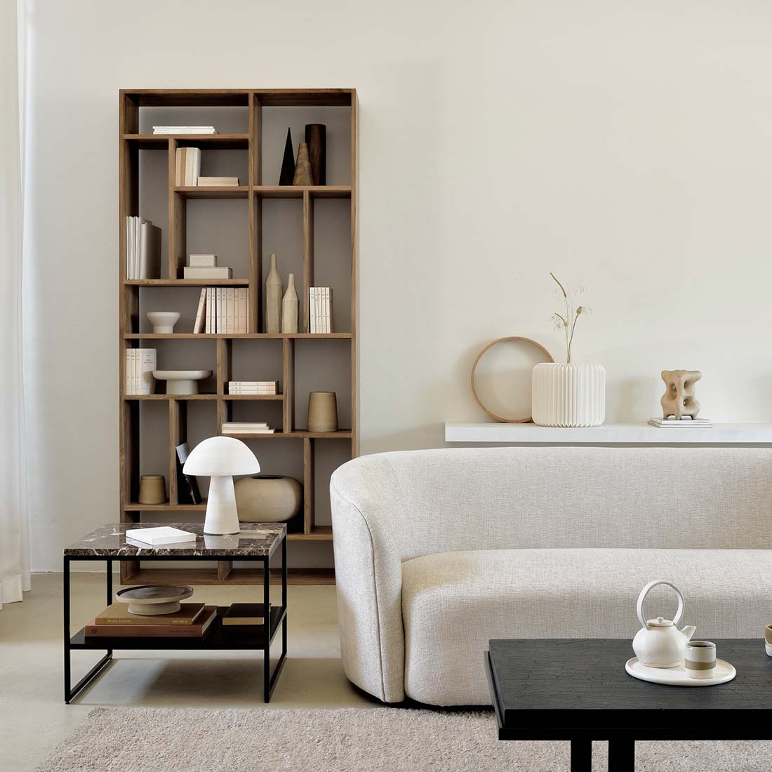 ethnicraft m regal hoch teak 14201 ambiente 89332