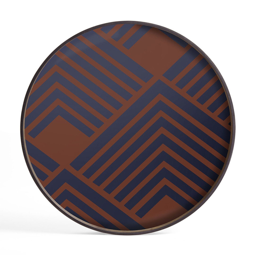 notre monde ethnicraft tablett l midnight chevron 46675