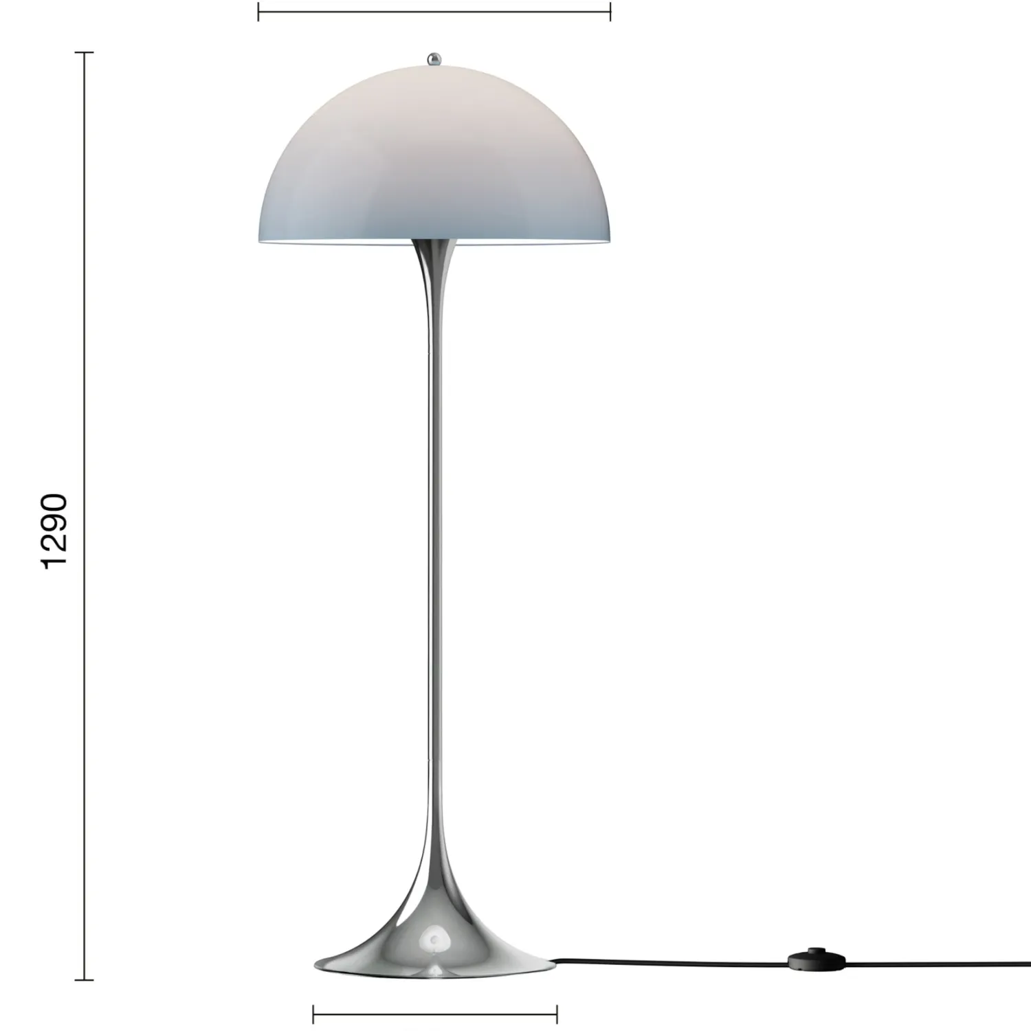 Louis Poulsen - Panthella 500 The Originals opal blue gery
