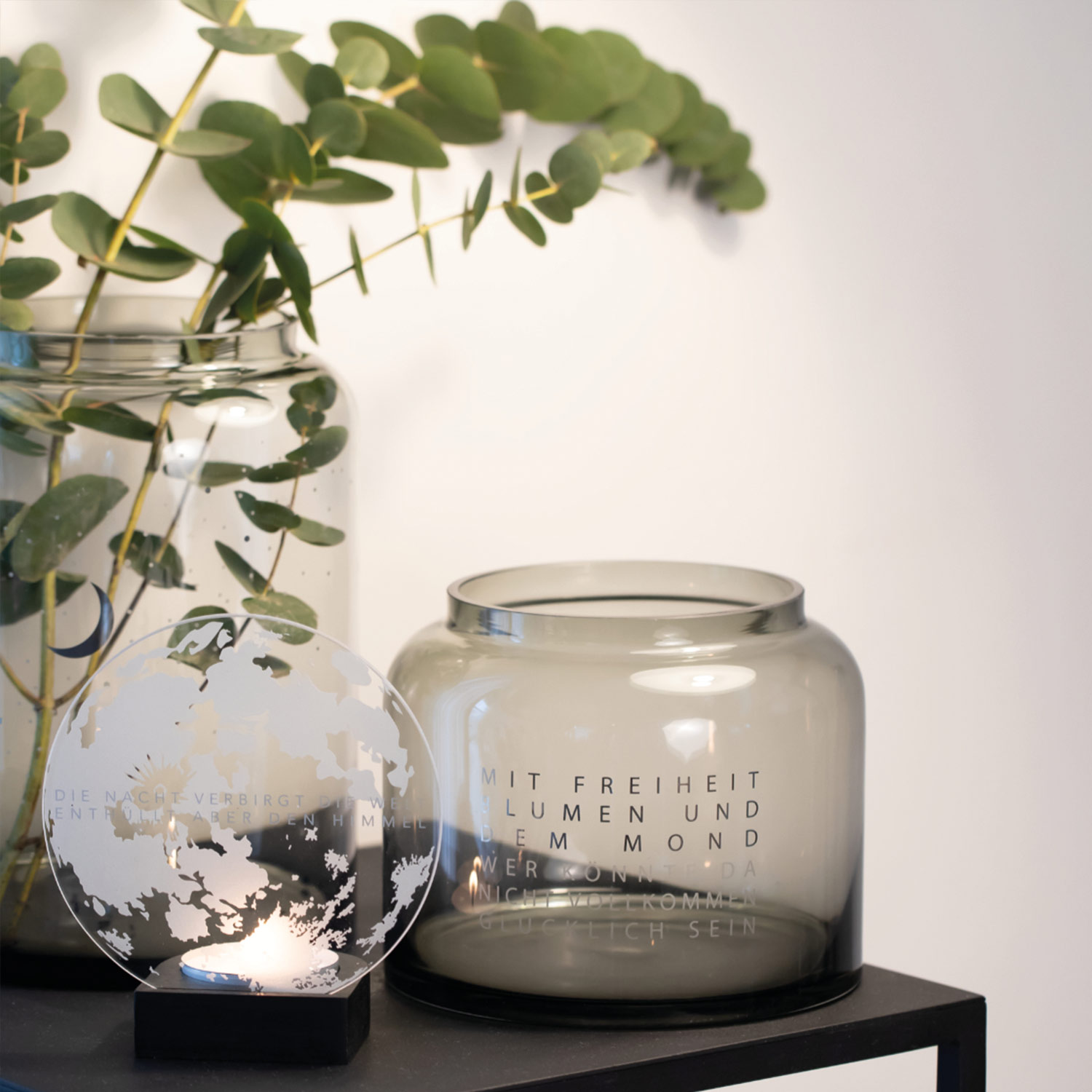 raeder mondnacht glasvase mondglueck ambiente 86135