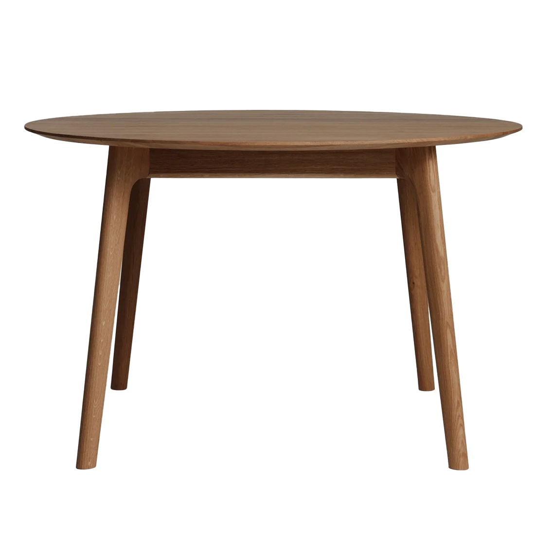 Ro Collection - Salon Tisch rd/ausziehbar Ø120 eiche smoked