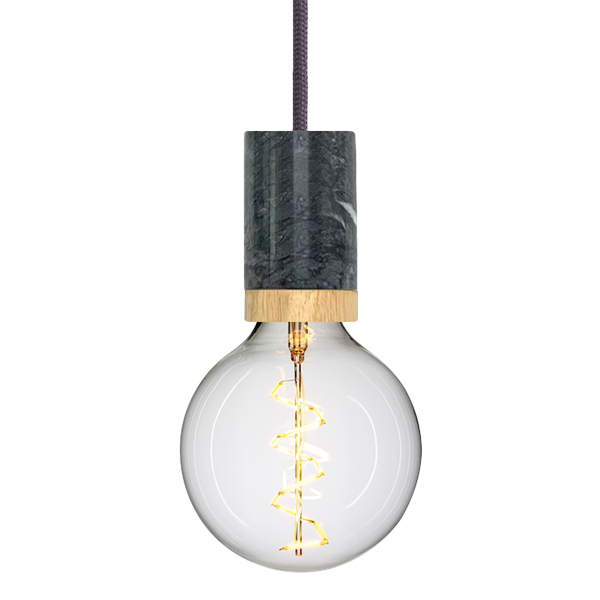 nud collection marble black asphalt mit leuchtmittel 87276