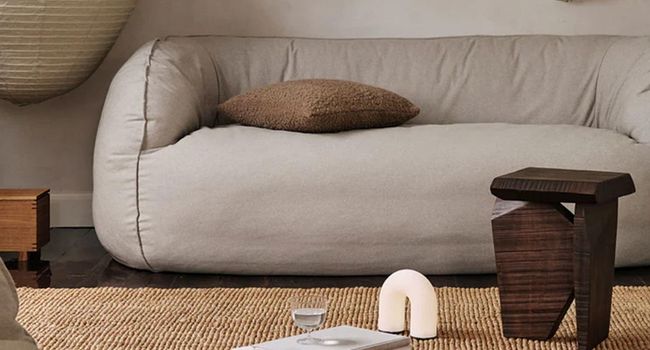 Ferm Living Sofa Nesten 2-Sitzer Re-Cotton im Zimmer