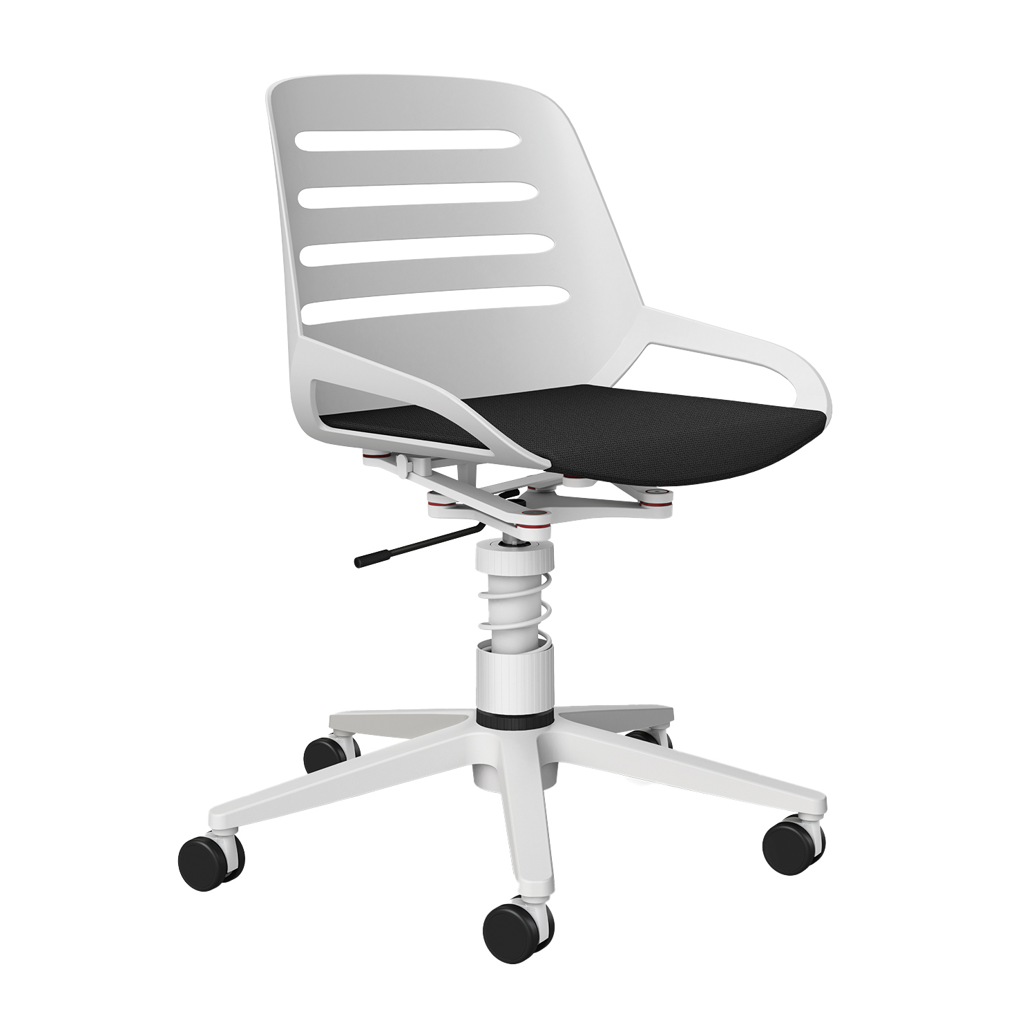 aeris numo task mit federbein weiss dunkelgrau melliert 92881