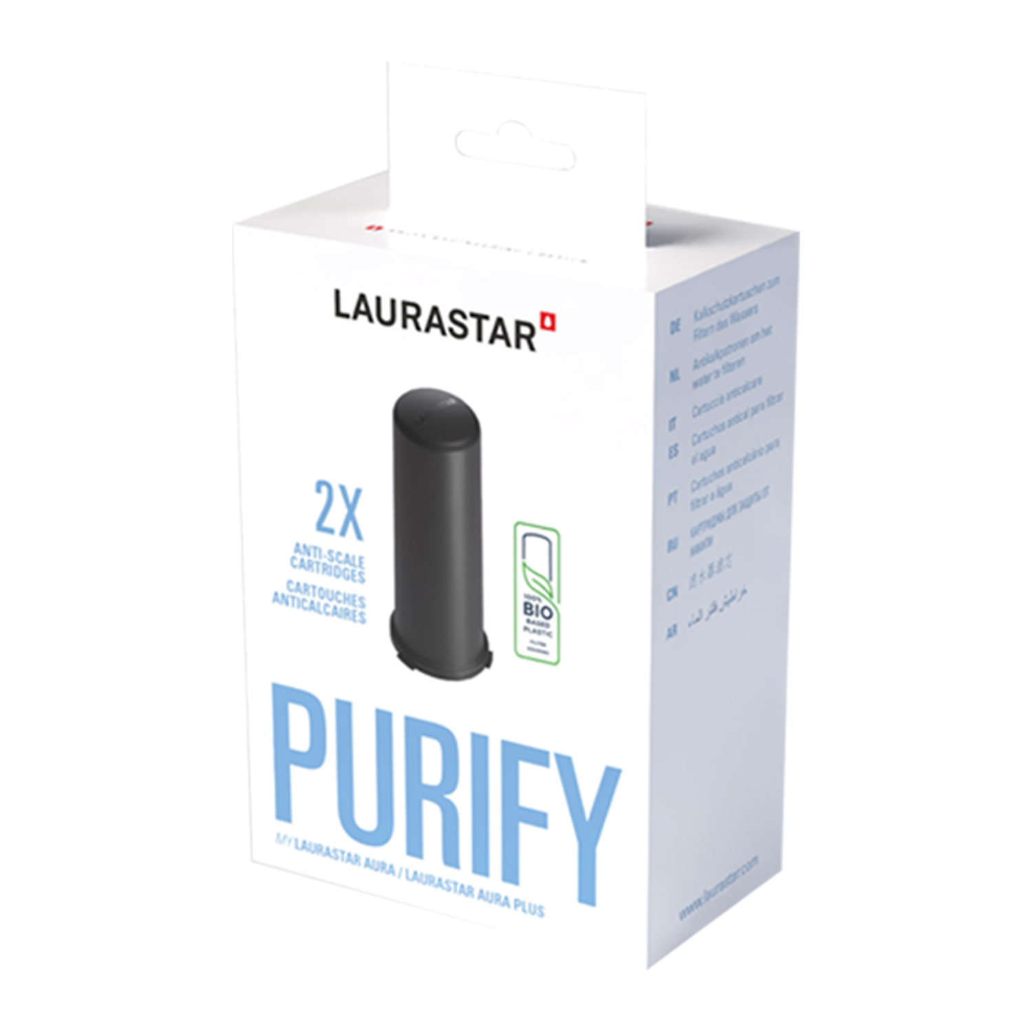 Laurastar - Antikalk-Kartuschen Aura 2er Pack