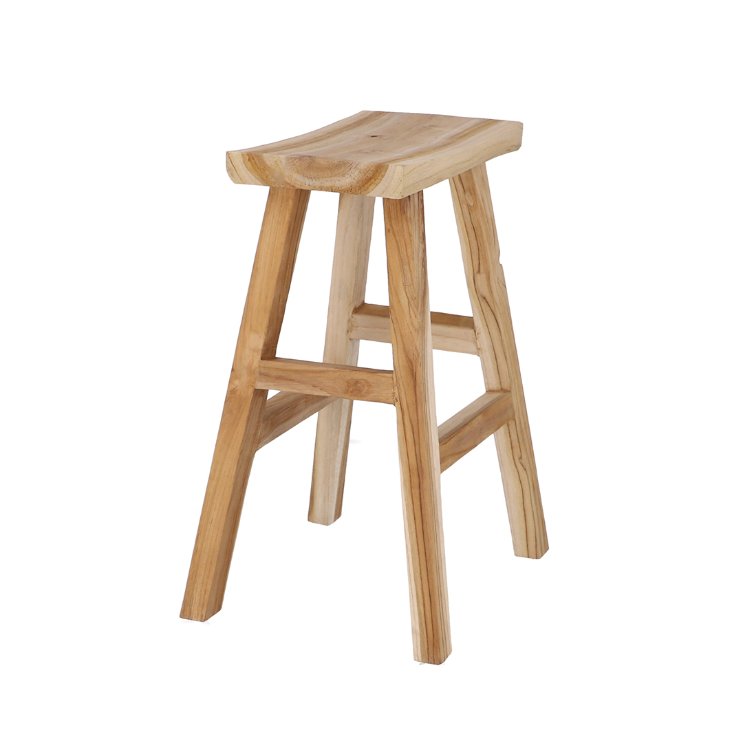 jan kurtz curve barhocker teak klein 72853