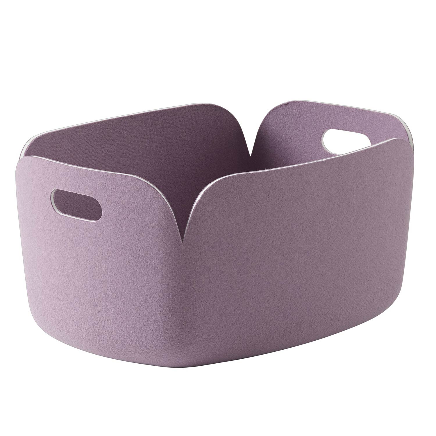 muuto restore basket dusty lilac 93802