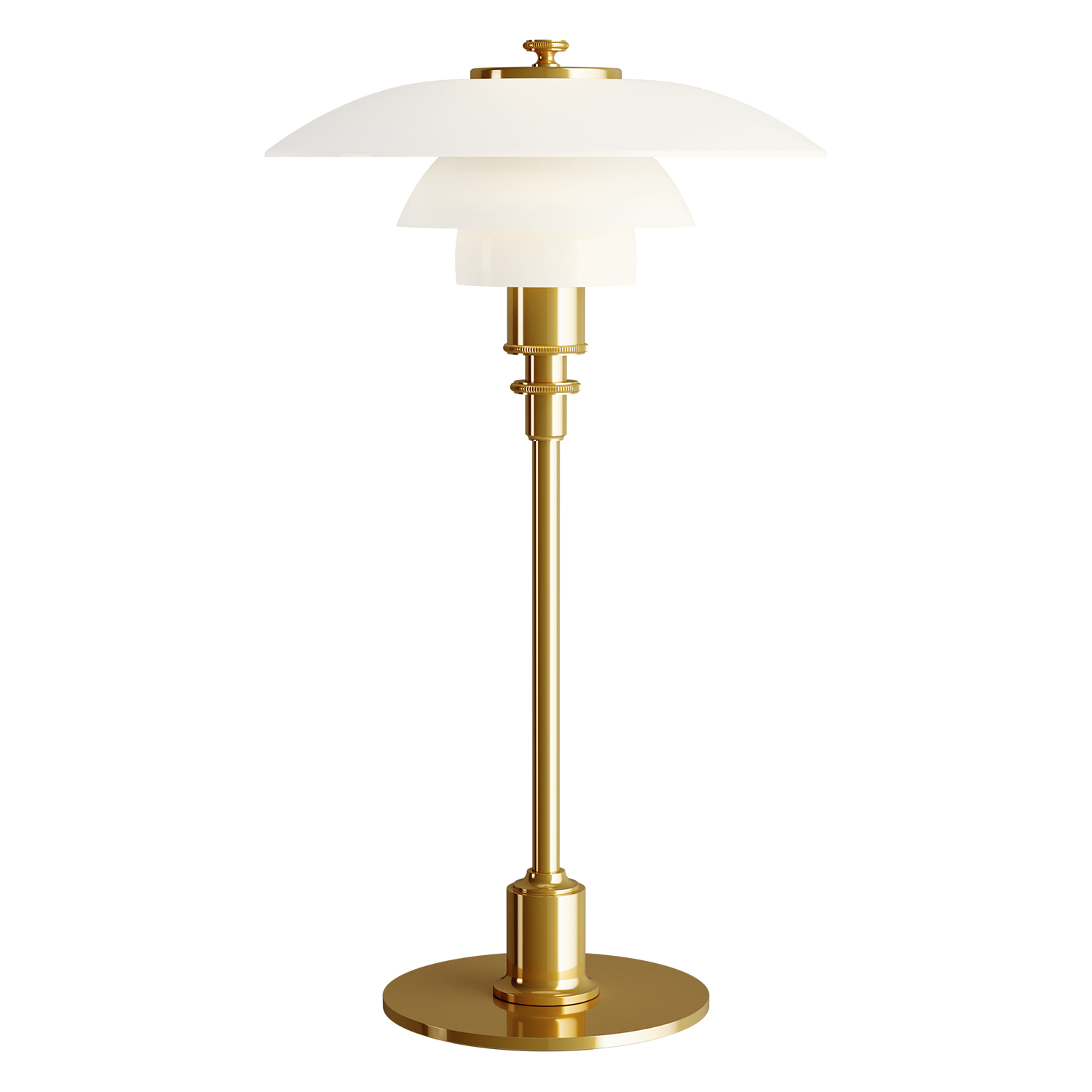 Louis Poulsen PH 21 tischlampe messing 106121