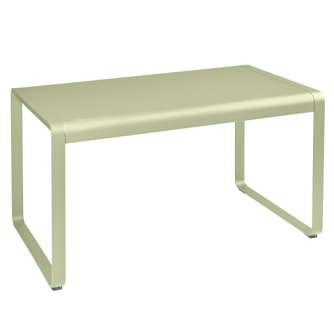 fermob bellevie tisch 140x80 lindgruen 88558