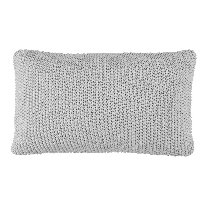 marco polo nordic knit kissen 30x60 grau 76571