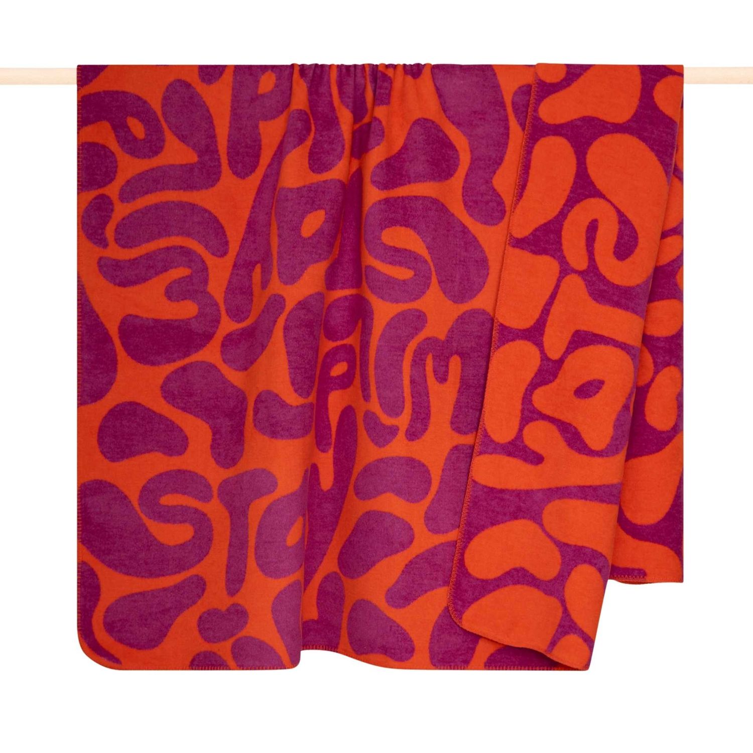 pad - Wild Decke 150 x 200 cm pumpkin-fuchsia