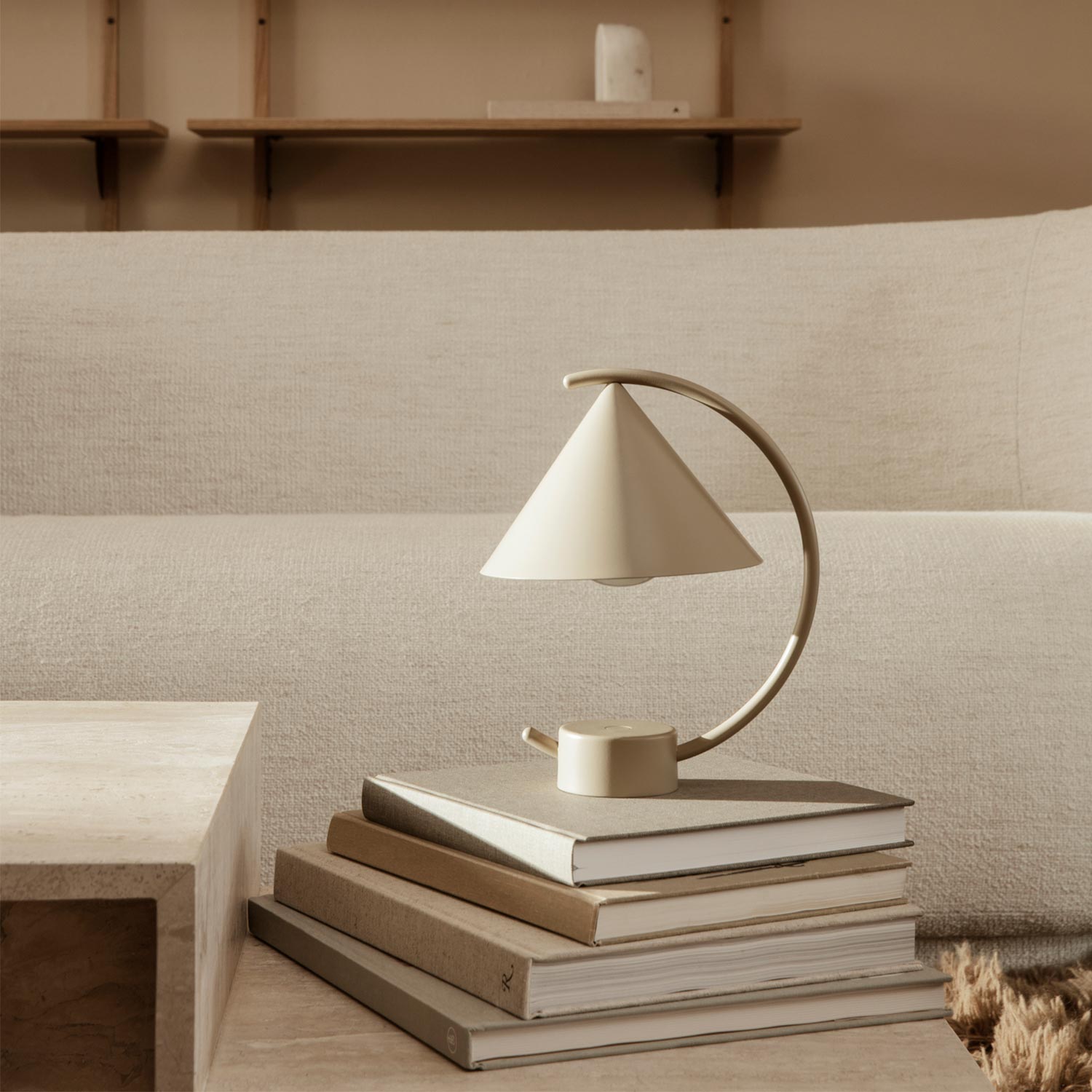 ferm living meridian lampe cashmere tischleuchte 60480