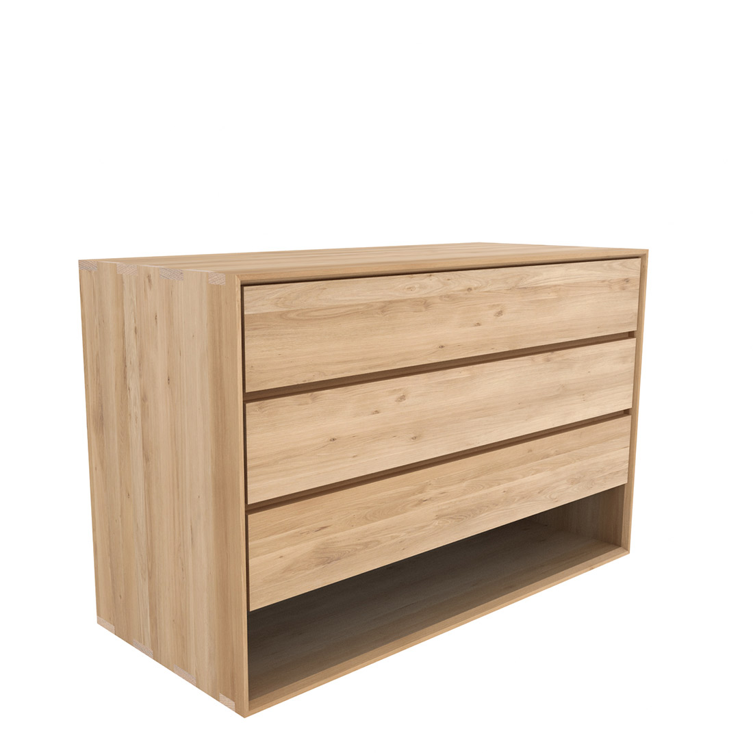 ethnicraft nordic kommode 3 schubladen schraeg 89323