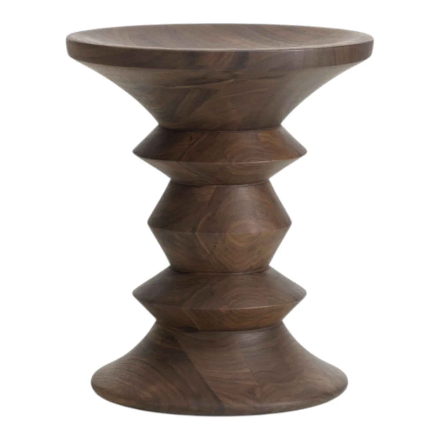 Vitra - Eames Hocker A Nussbaum dunkel