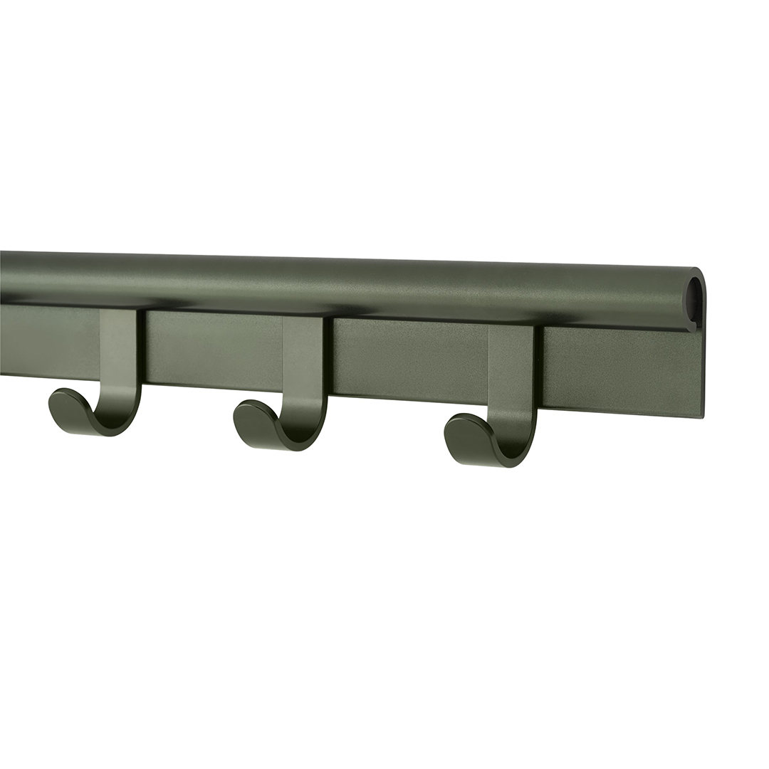muuto coil coat rack dark green 75284