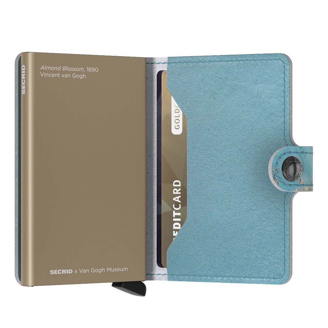 secrid miniwalle arr Almond Blossom halb offen 104779