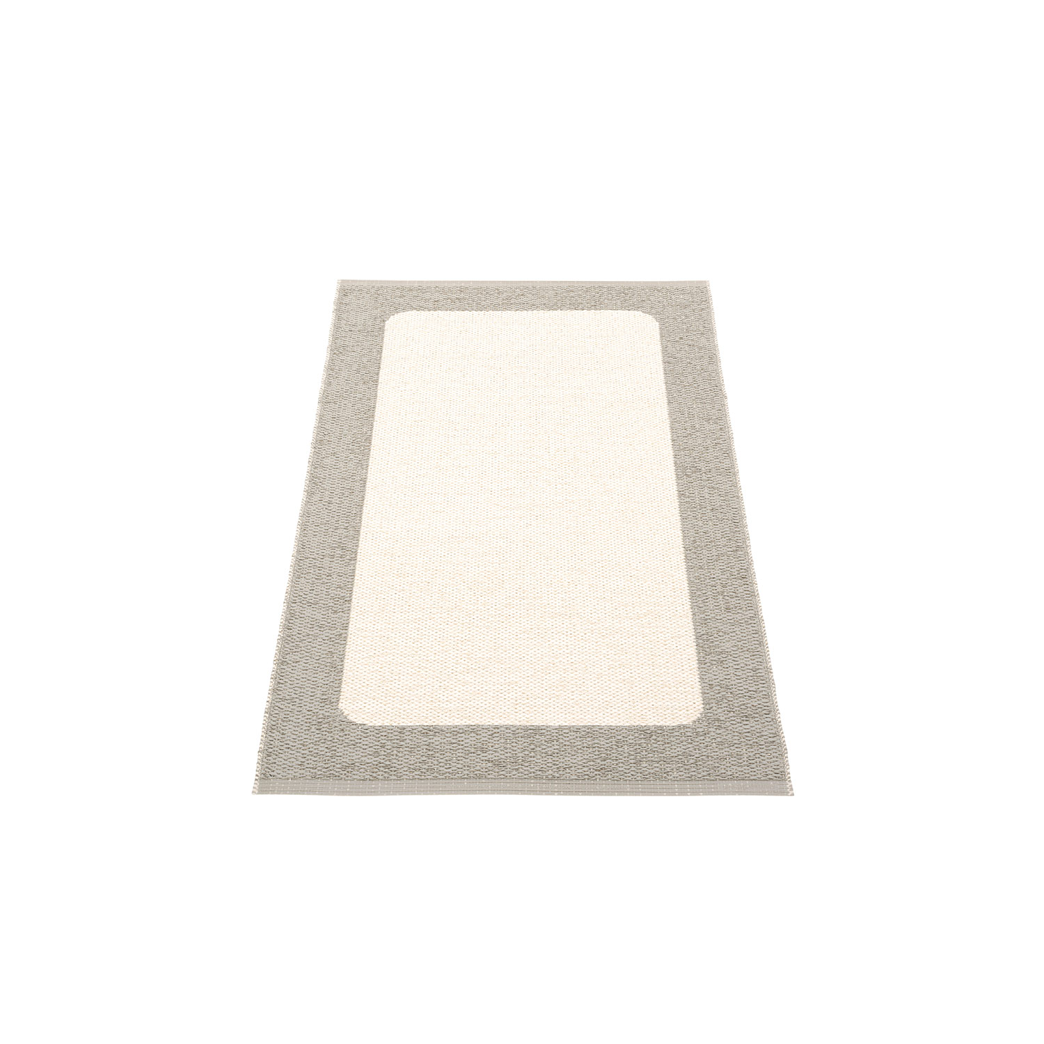 pappelina ilda teppich warm grey vanilla 70 120 cm 78977