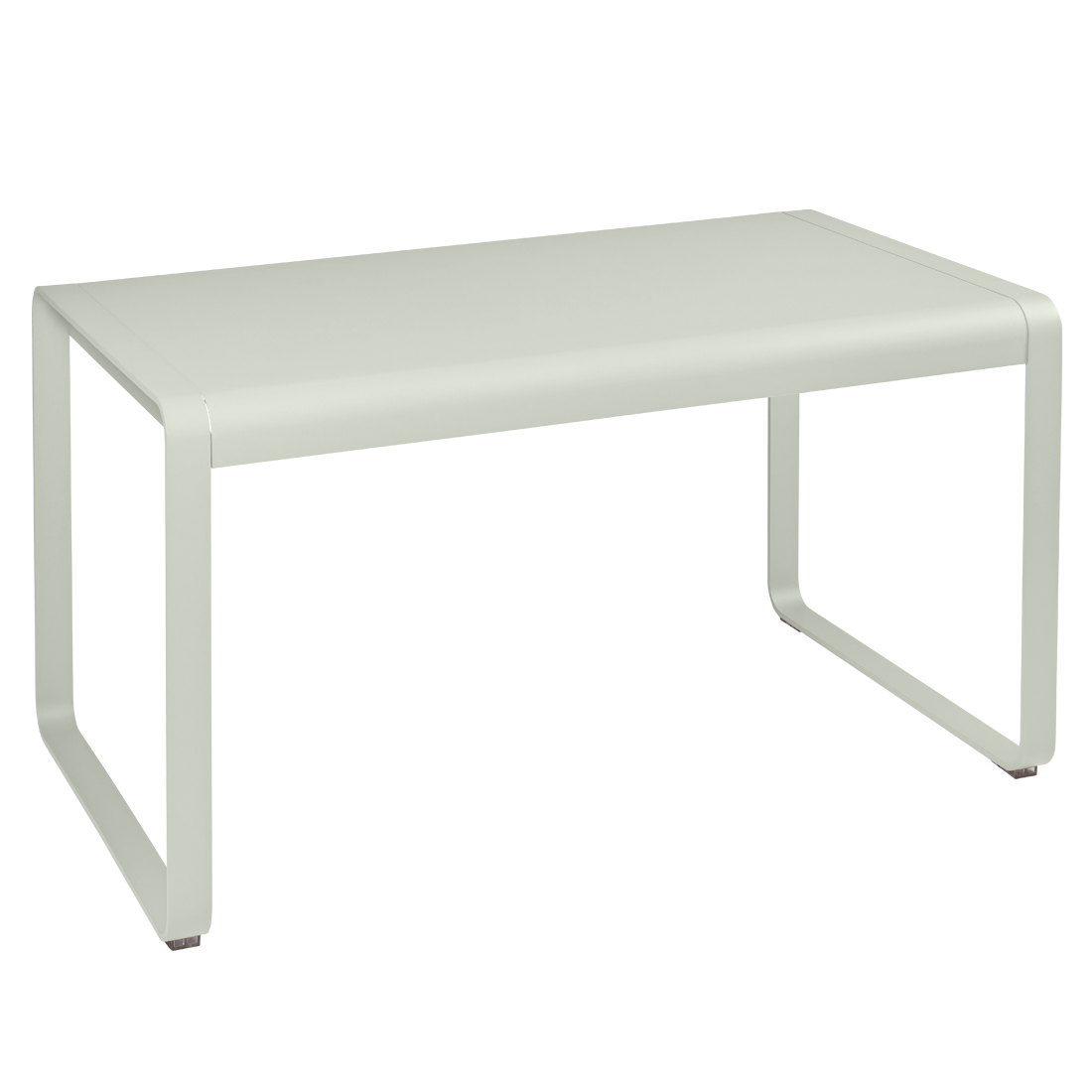 fermob bellevie tisch 140x80 lehmgrau 88557