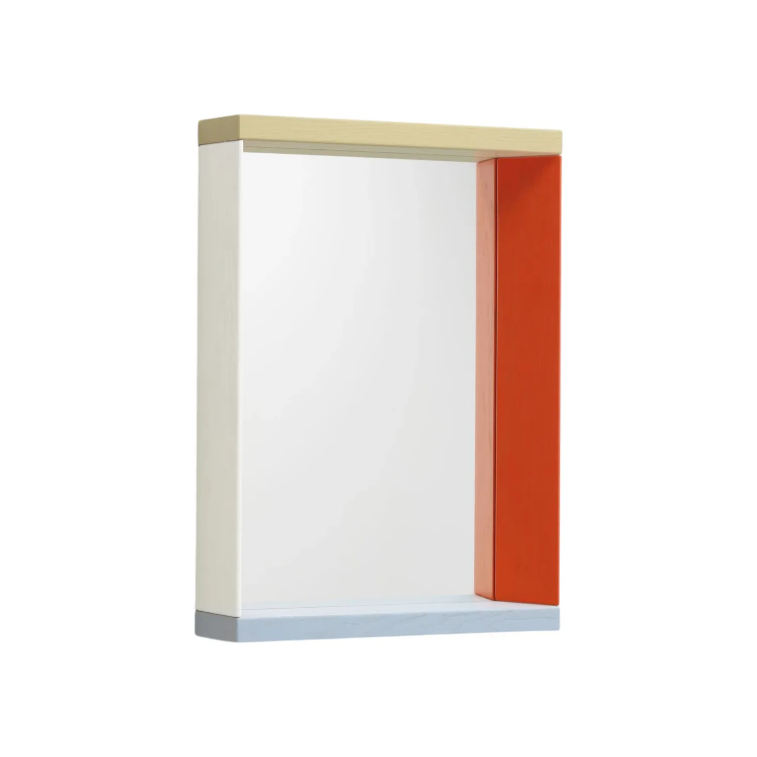 Vitra - Colour Frame Spiegel blau/orange small