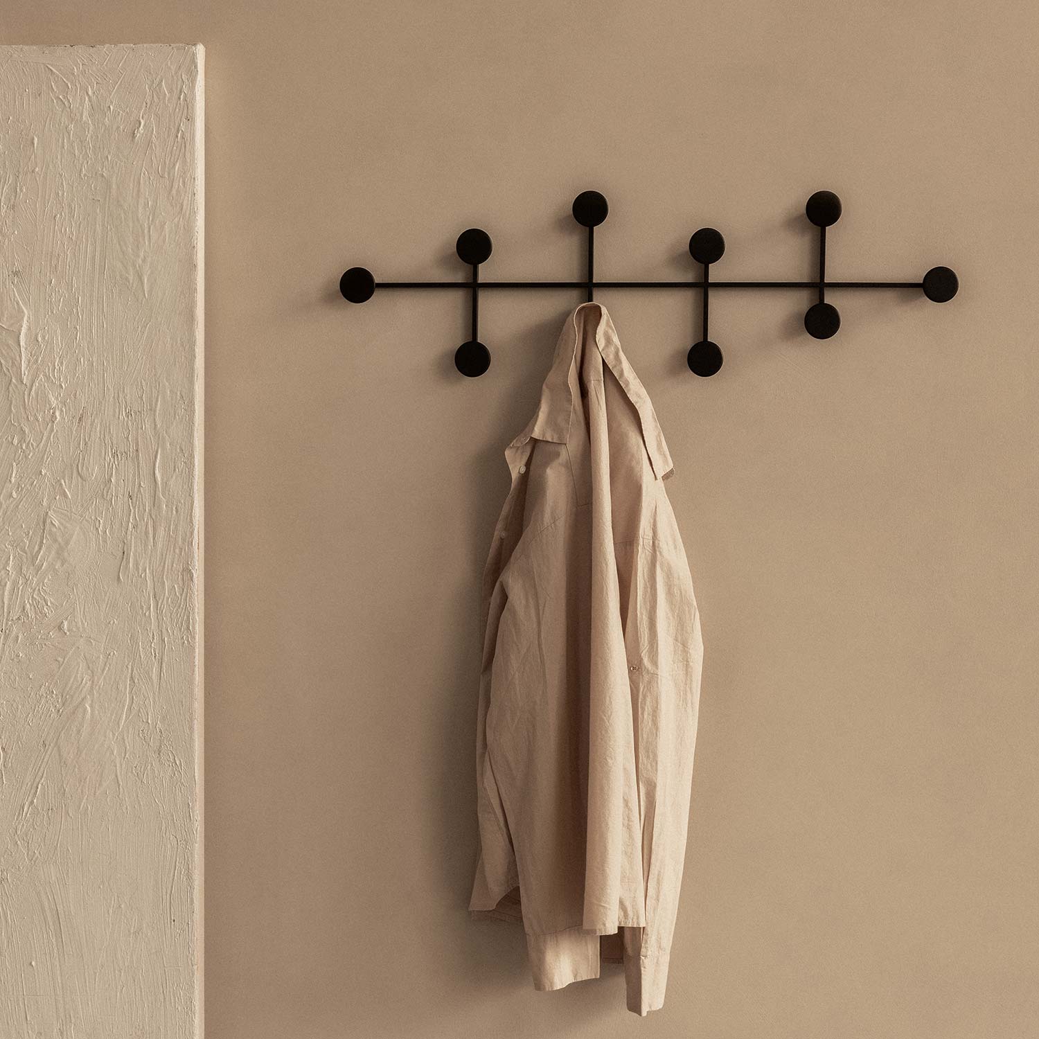 audo afteroom coat hanger large schwarz flur 101163