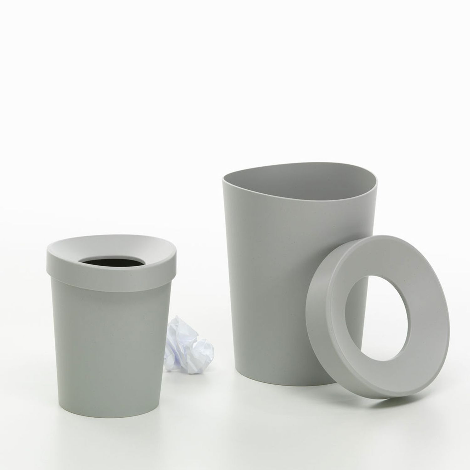 Vitra - Happy Bin RE Papierkorb small grau