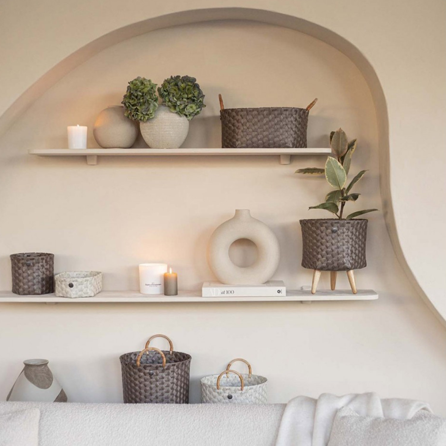 handed by dimensional korb s taupe uebersicht mit fuessen 93868