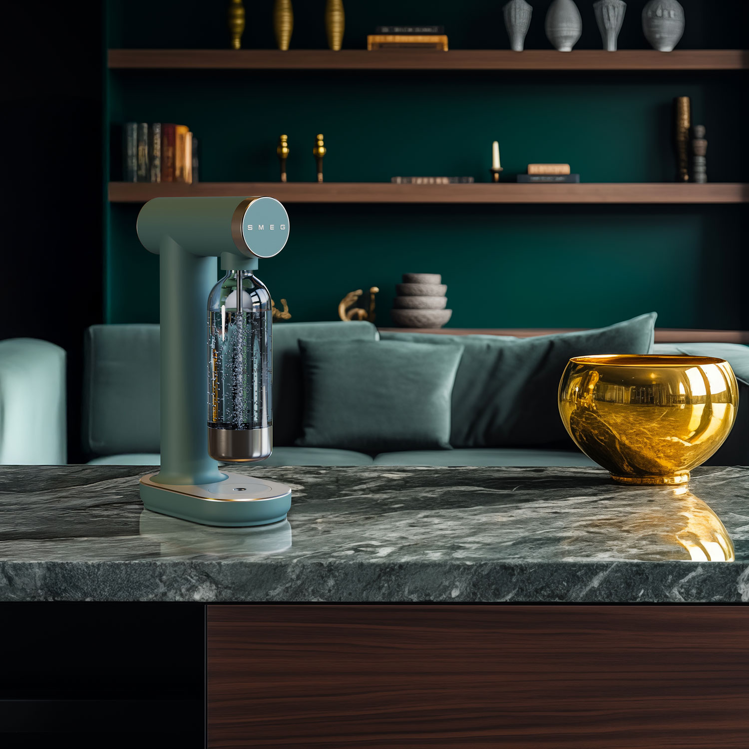 SMEG - Wassersprudler SKC01 weiß matt