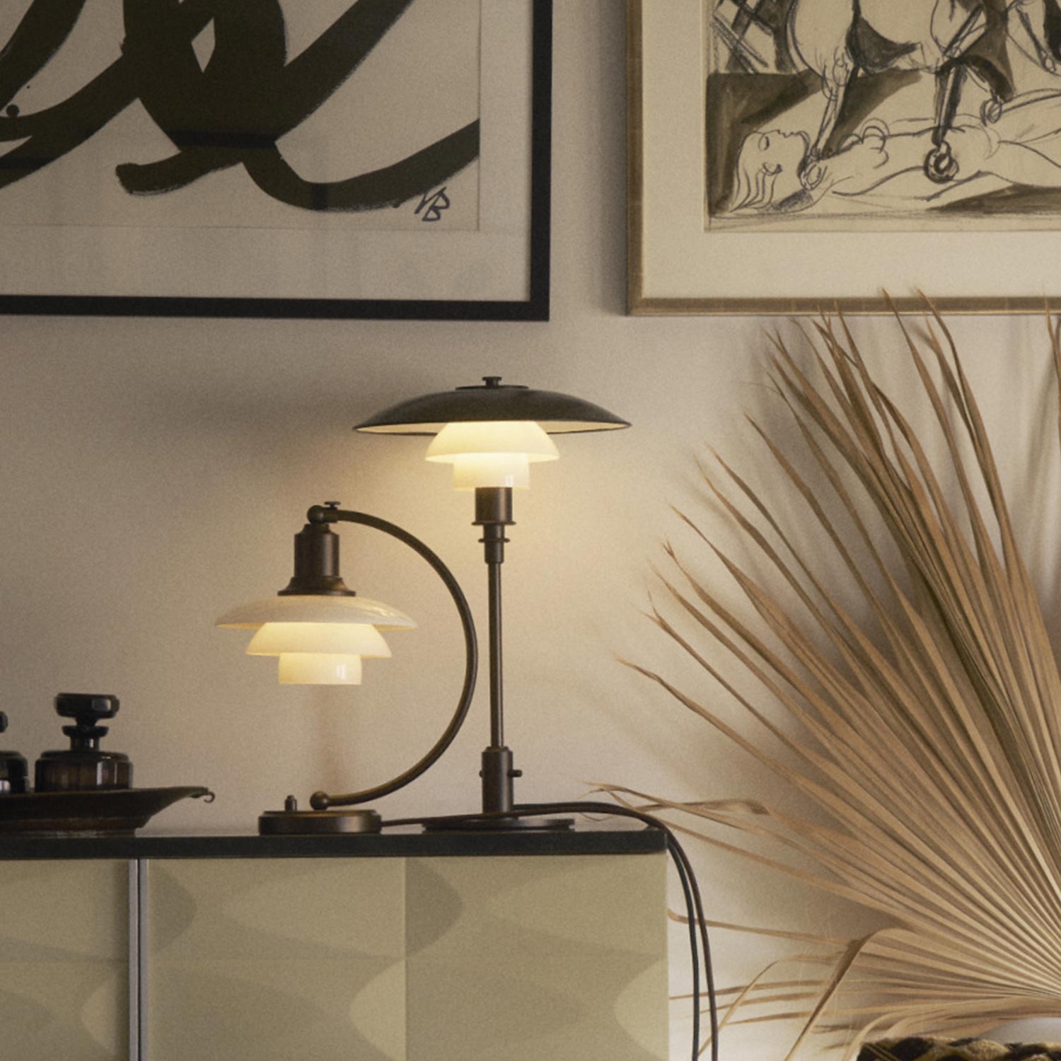 Louis Poulsen - PH 3/2 Tischleuchte hochglanz verchromt