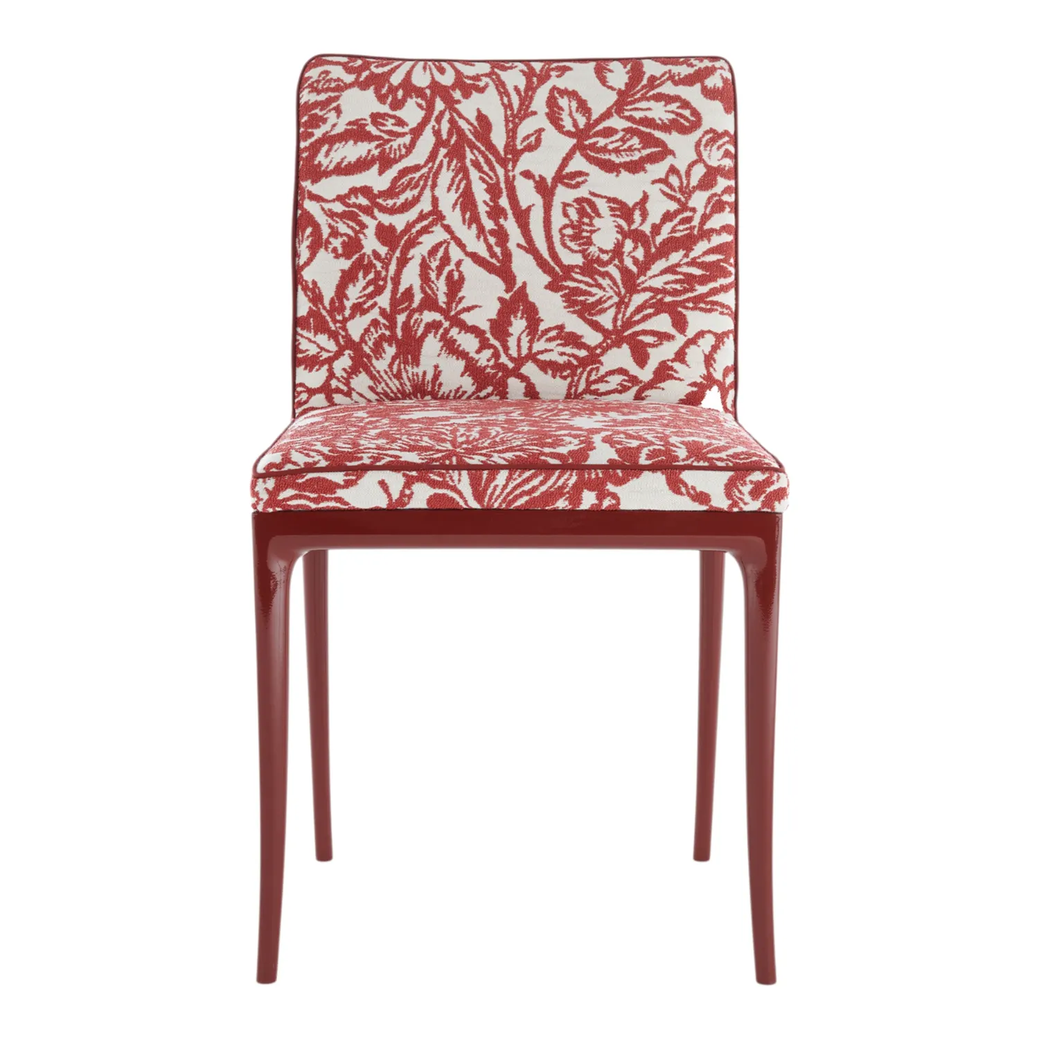 Kartell - Lillybet Stuhl Flower Key burgundy/rot
