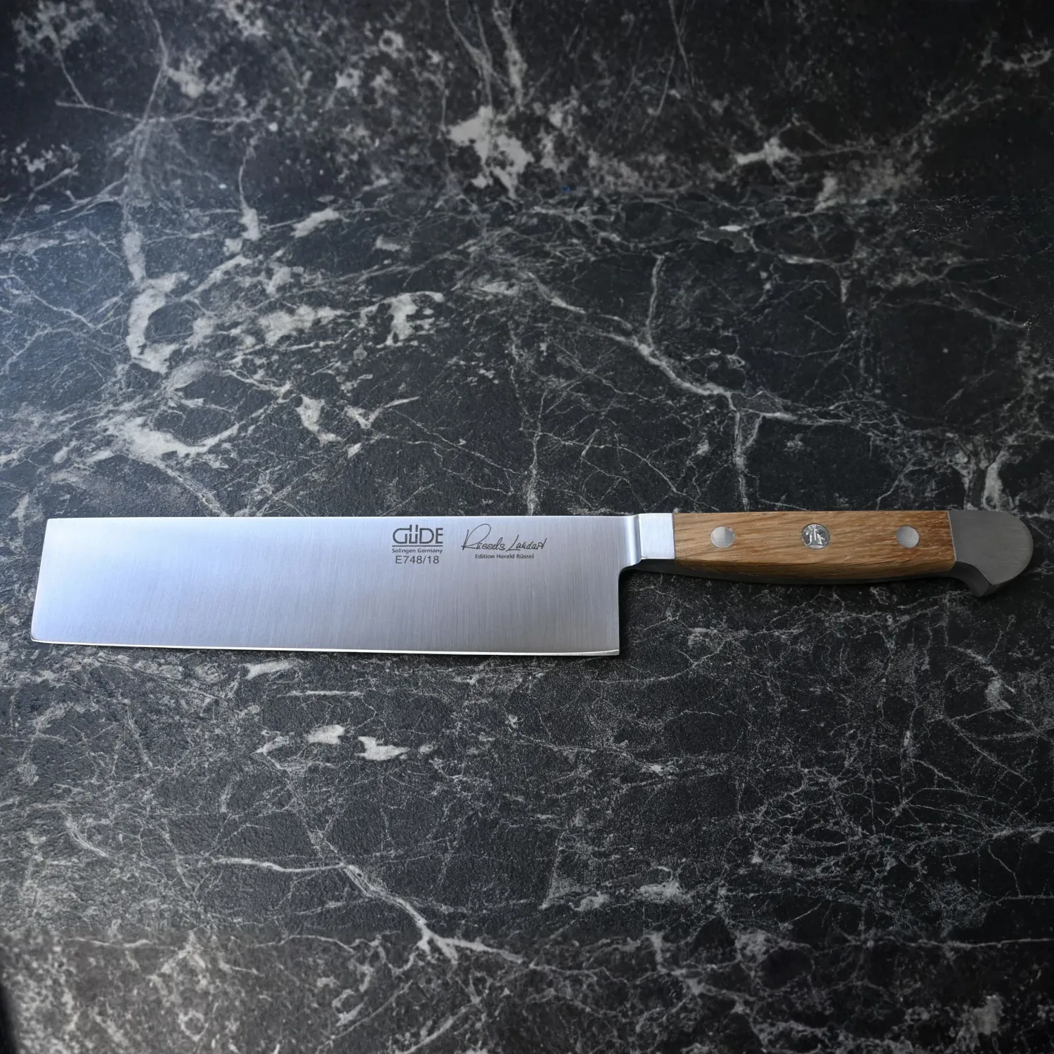 Güde - Nakiri Gemüsemesser 18 cm Serie Alpha-Eiche