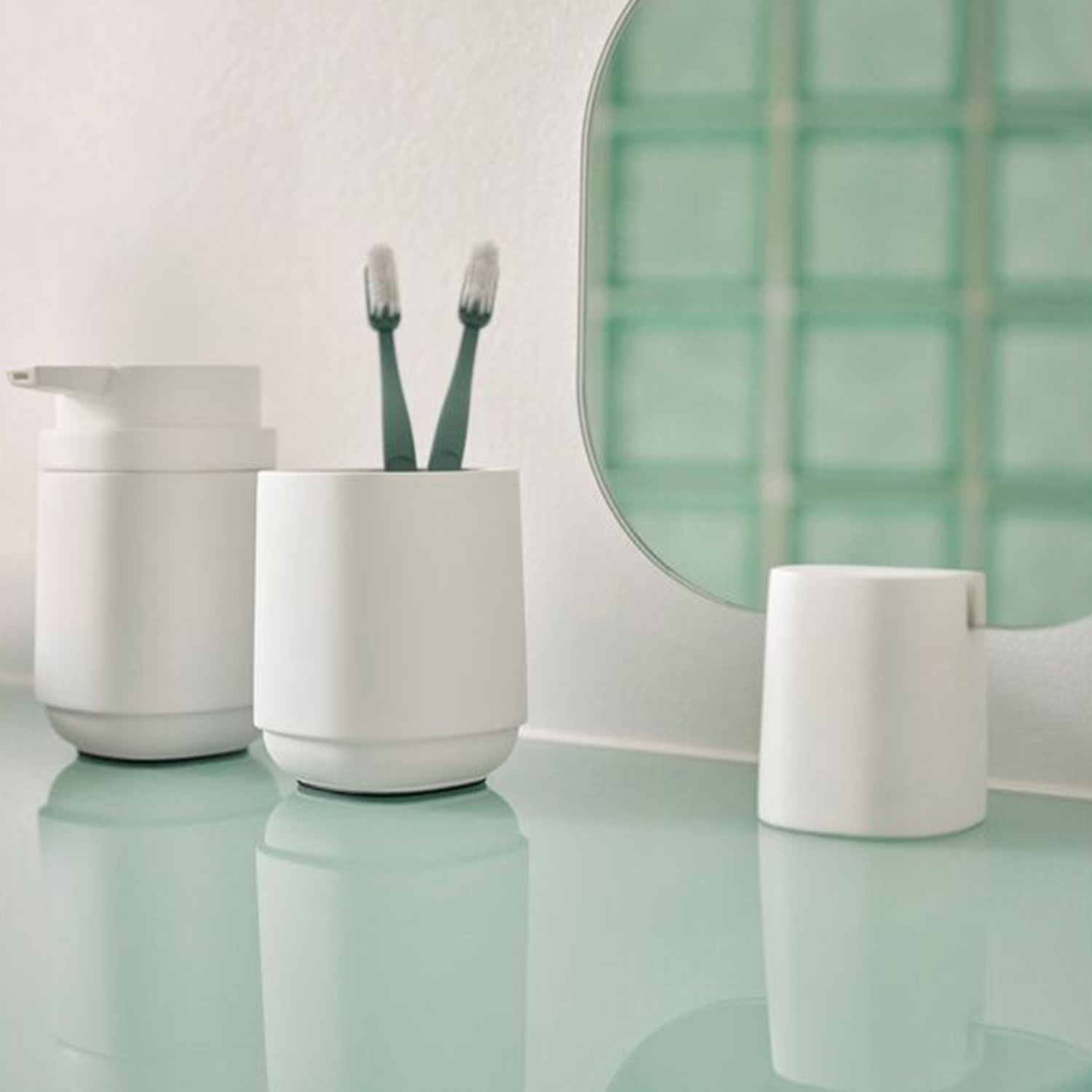 Zone Denmark - Time Tischspiegel weiß