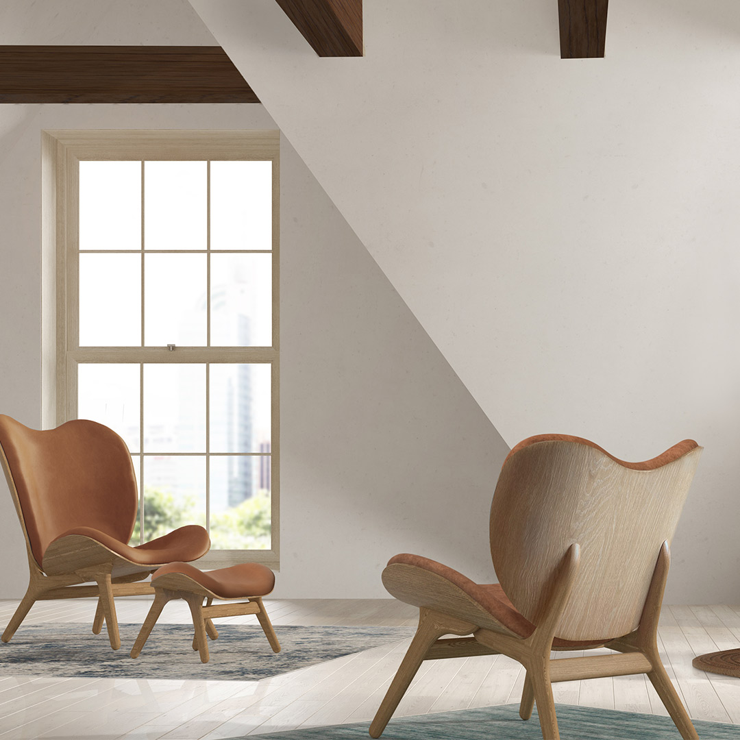 umage conversation piece eiche dunes rust 78347