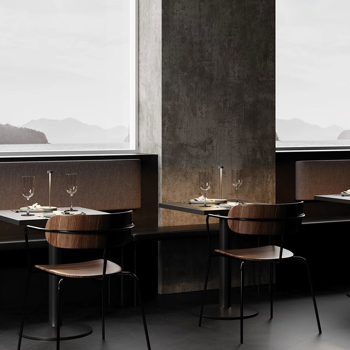 blomus - TURAS Mobile LED Leuchte silk gray