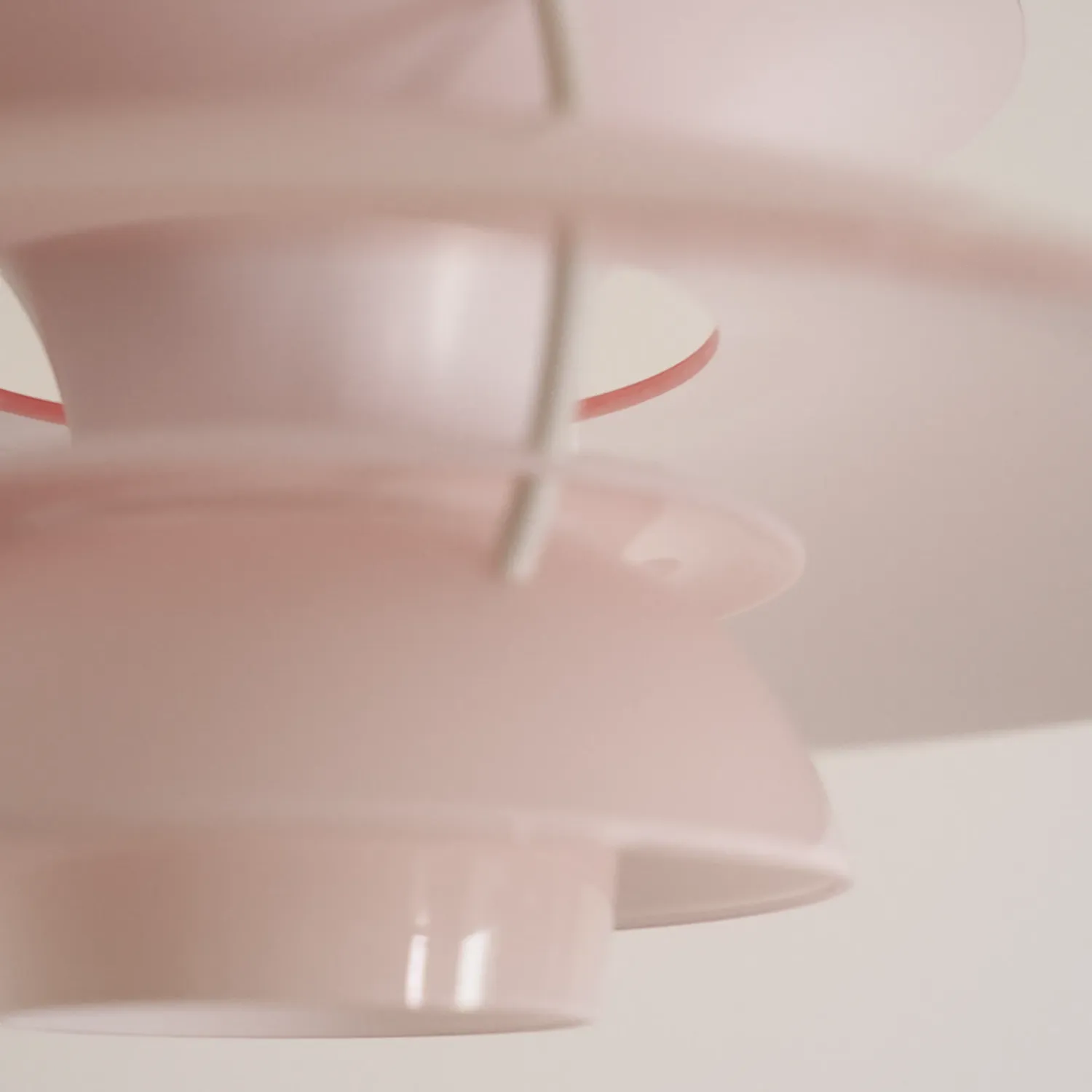 Louis Poulsen - PH 5 Ø 320 Opal Pendelleuchte pale rose