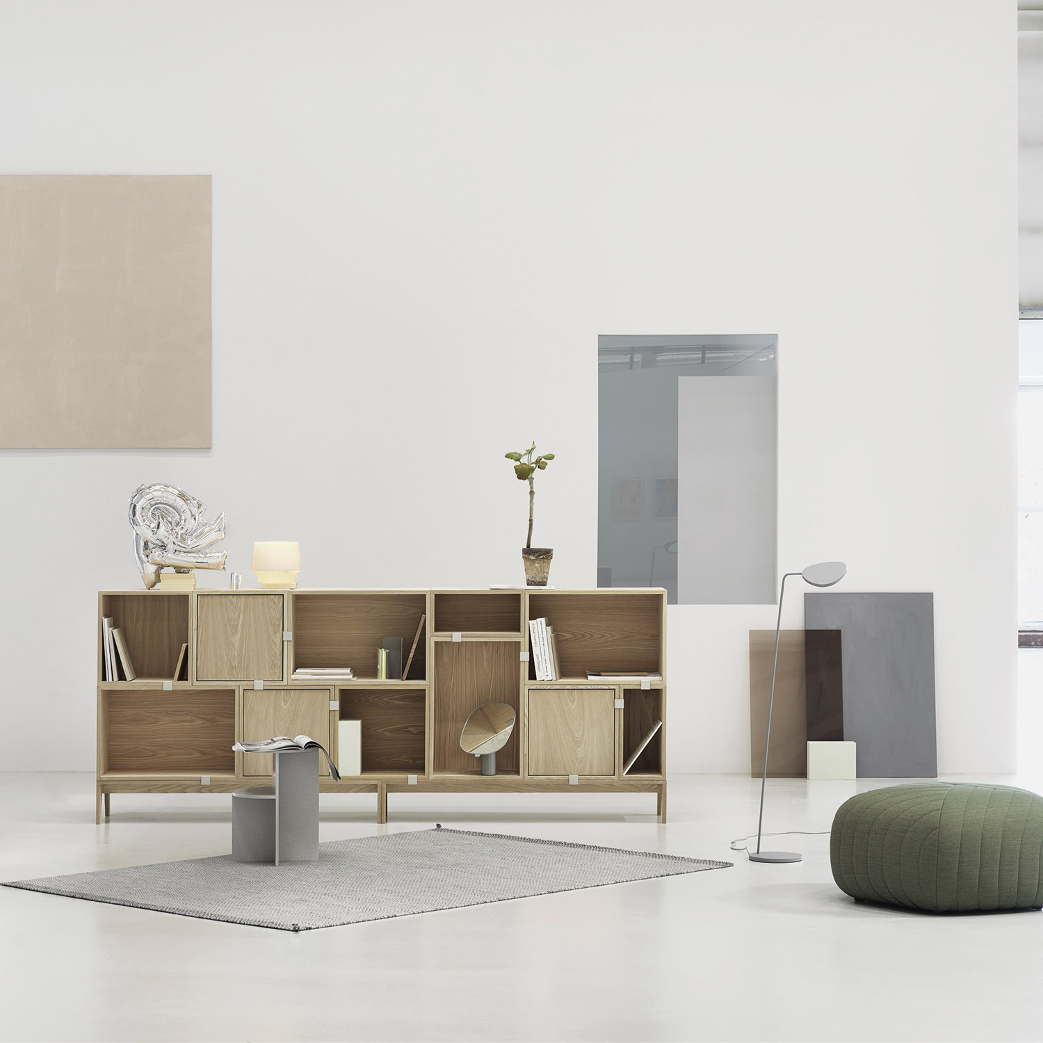 muuto stacked regal mit podium 79945