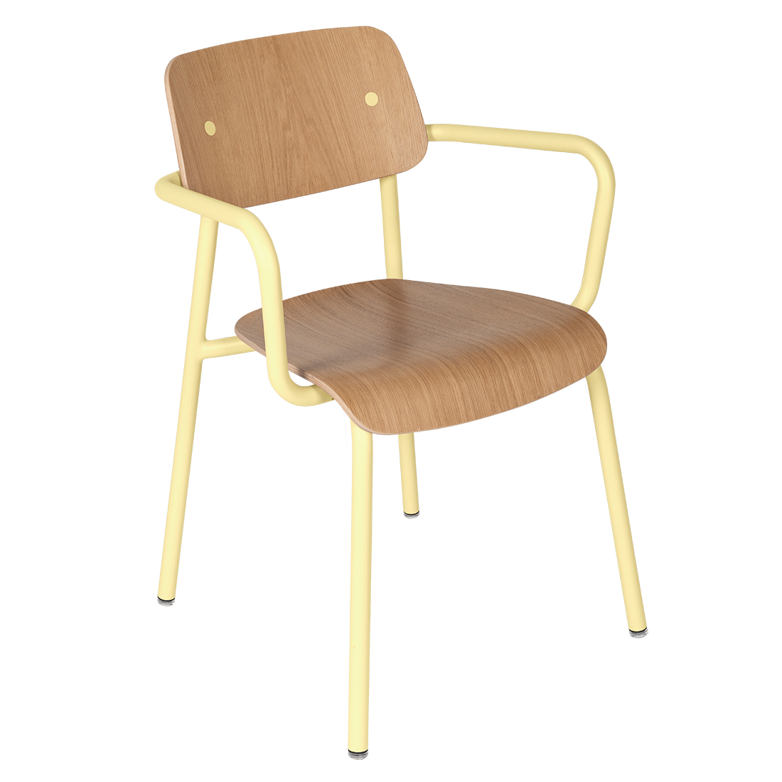 fermob studie sessel eiche zitronensorbet 100104