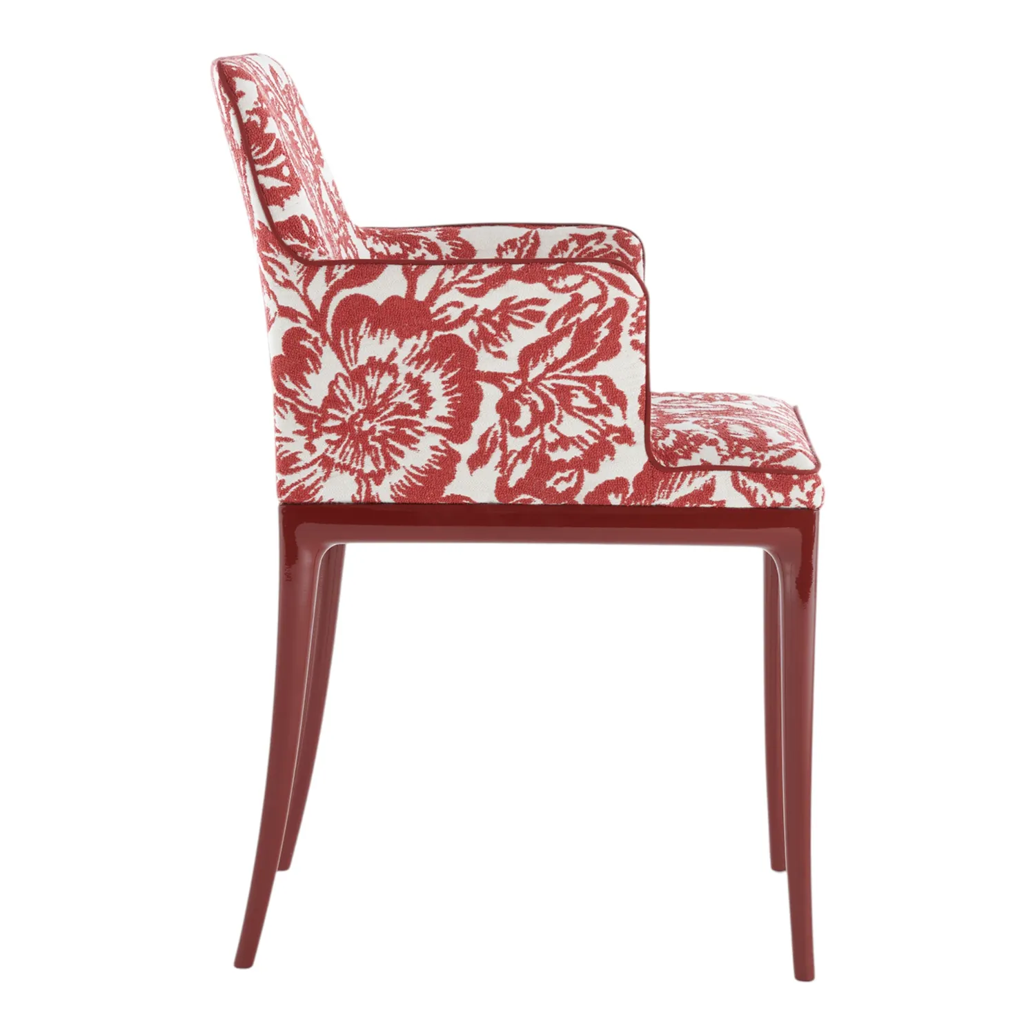 Kartell - Lillybet Kleiner Sessel Flower Key burgundy/rot