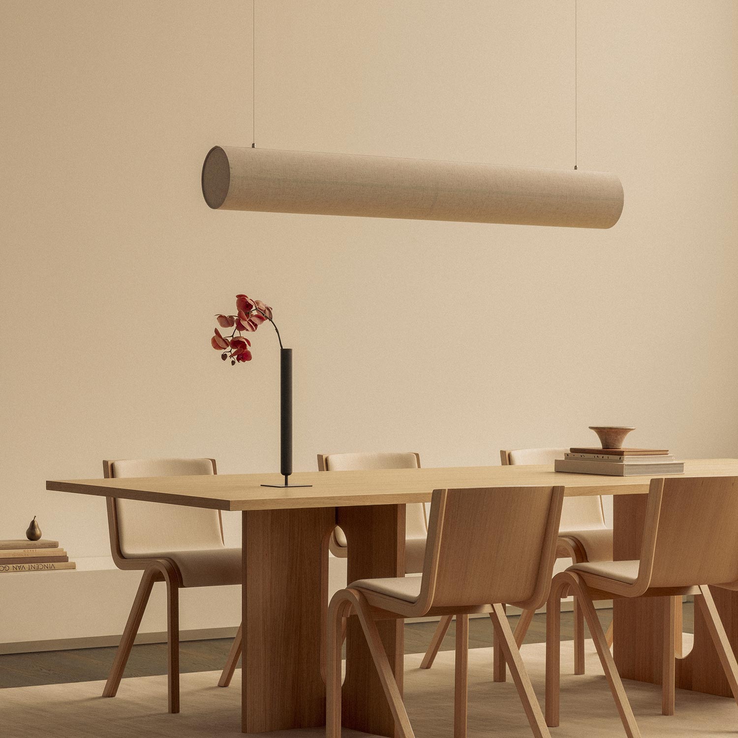 audo hashira linea lampe ueber esstisch 105966