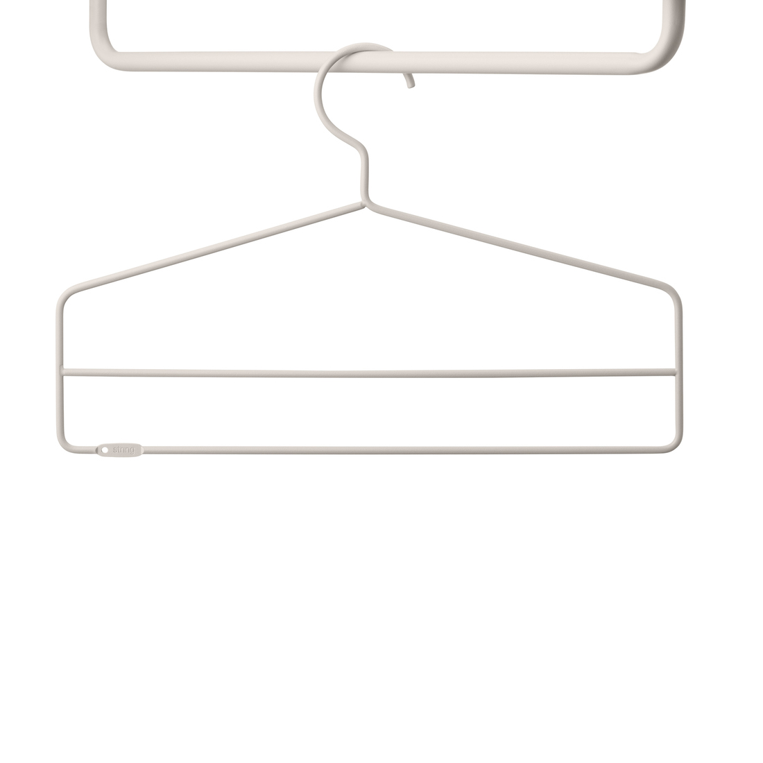 string coathanger beige 57104