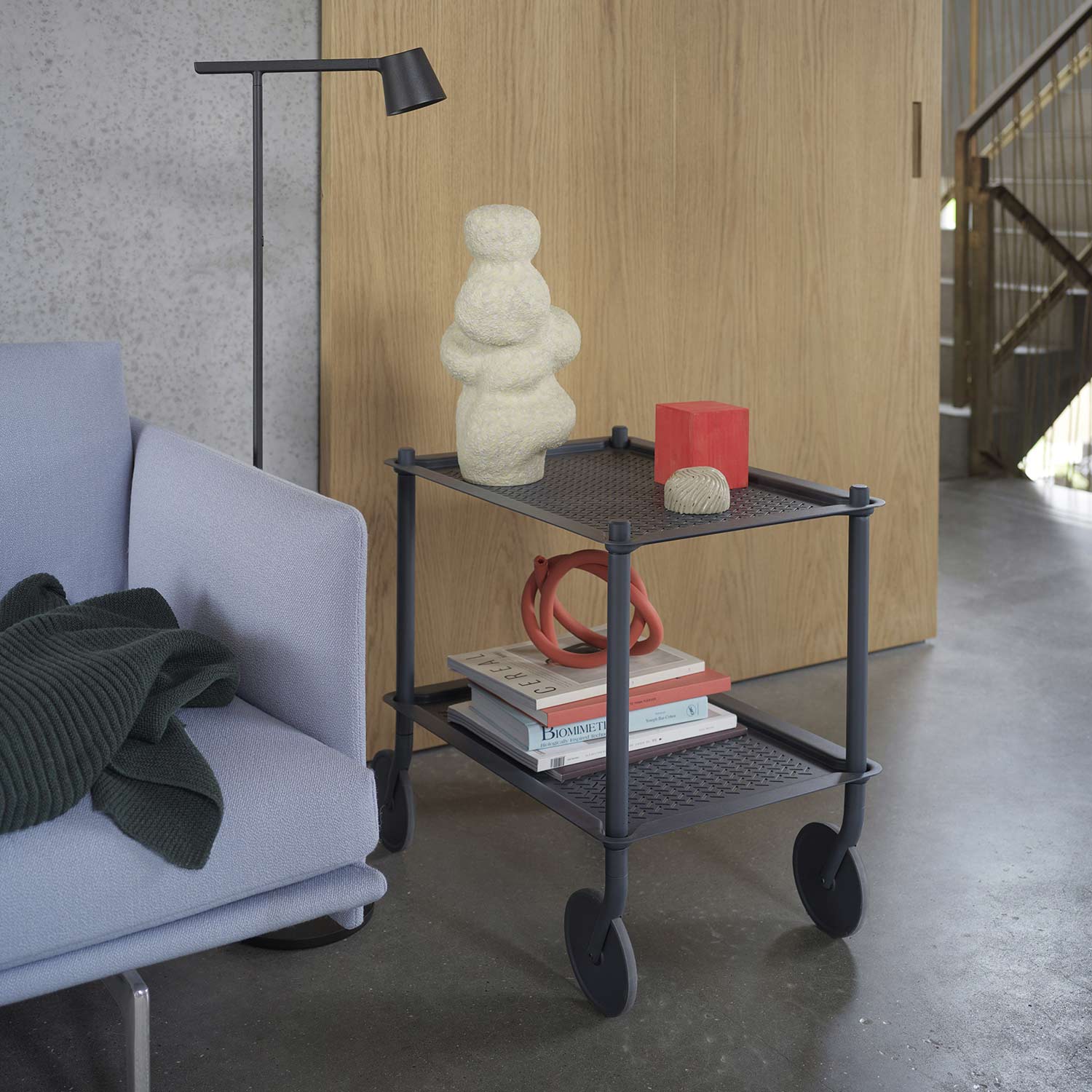 muuto flow trolley blue grey tip leuchte 65273