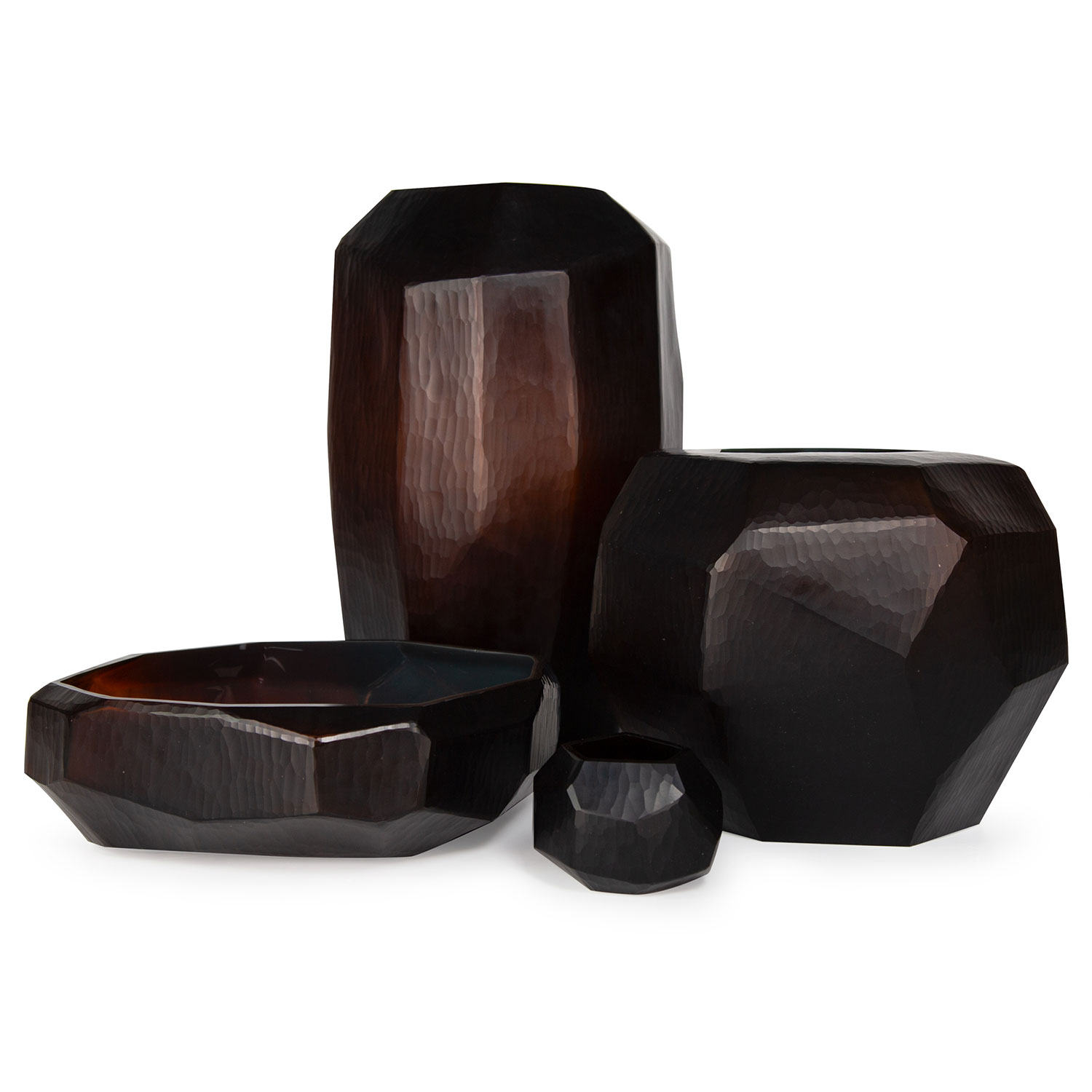 guaxs cubistic vase darkborwn tall uebersicht 106798