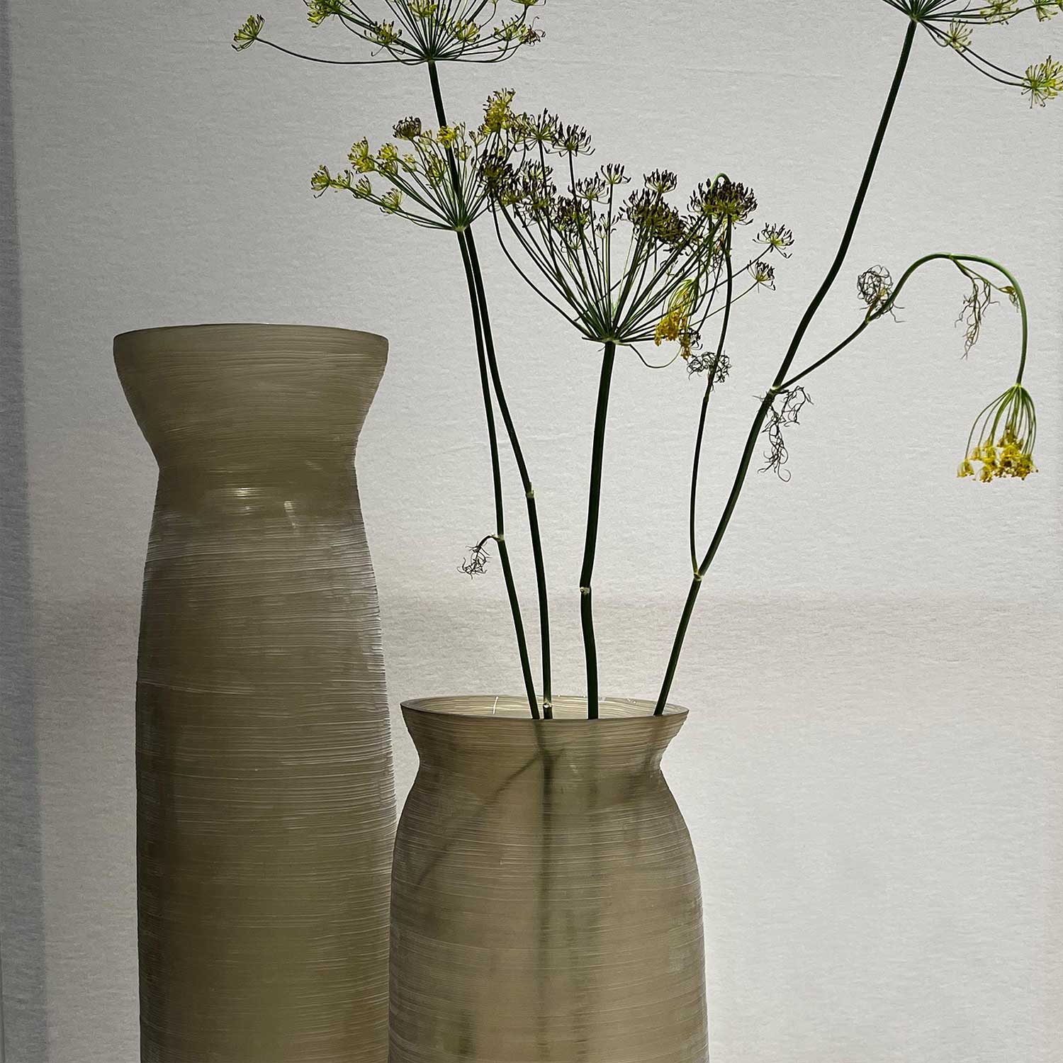 GUAXS Mathura Vase smokegrey Ambiente 106670