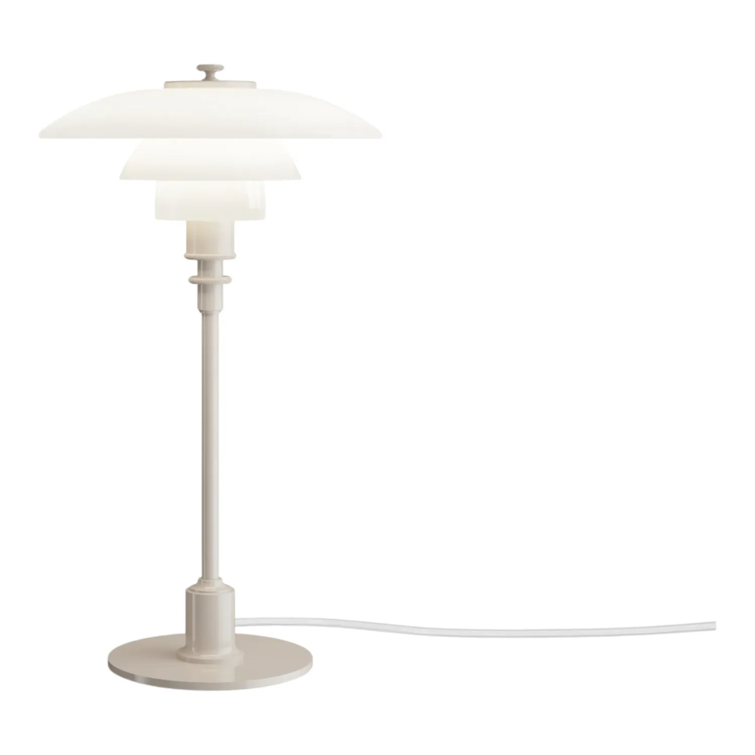 Louis Poulsen - PH 2/1 Tischleuchte glossy beige