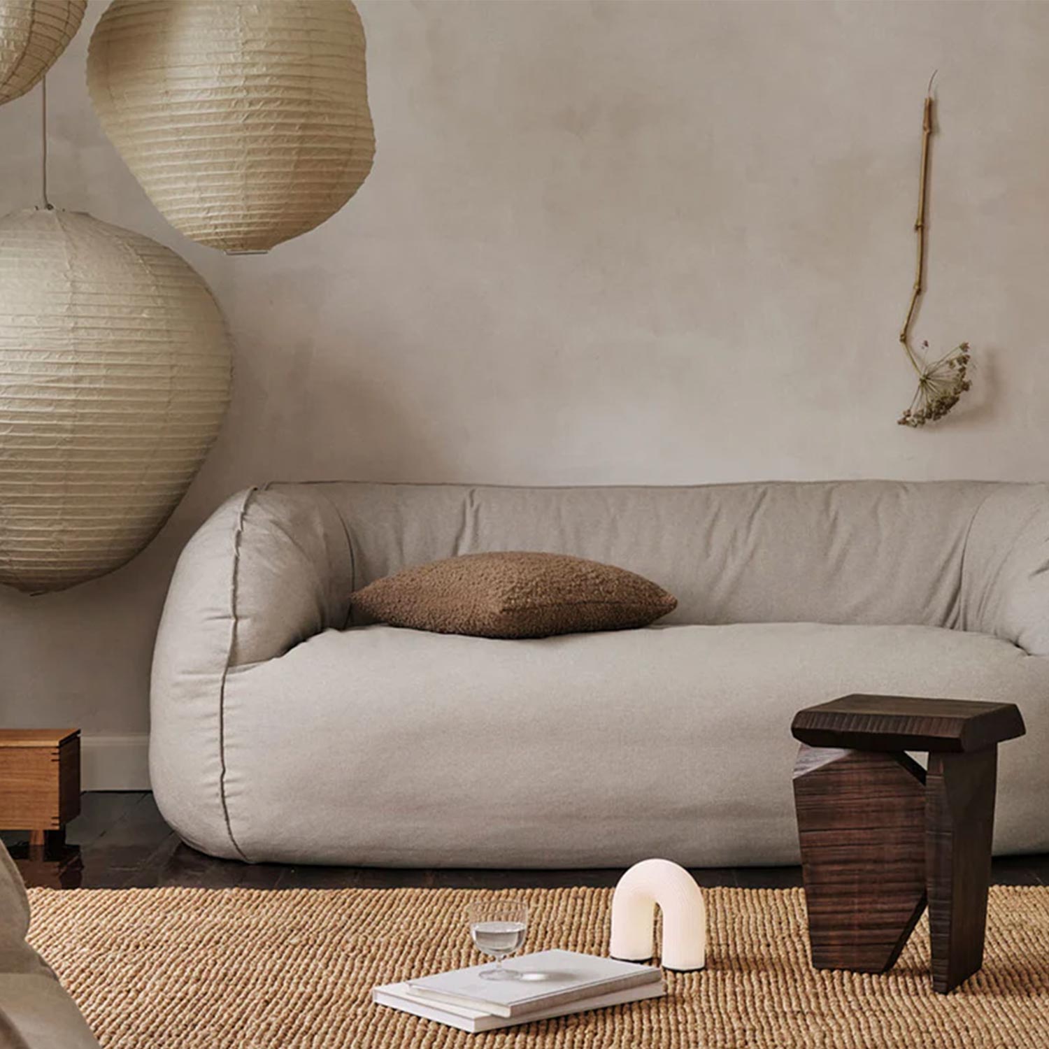 ferm LIVING Nesten 2 Seater Sofa 2 Sitzer Ambiente 104536